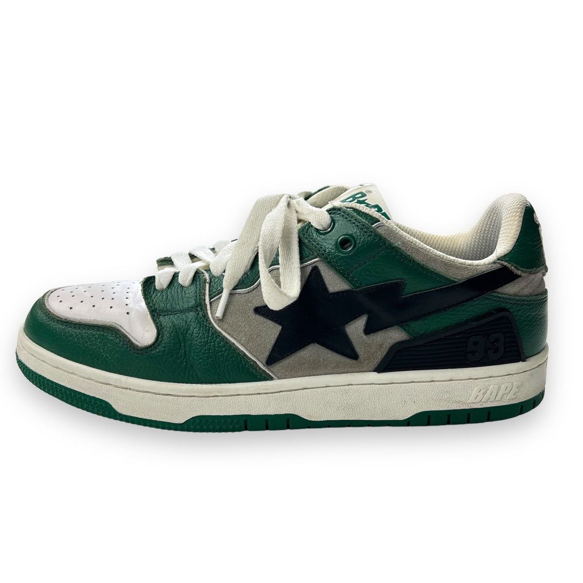 Bape Bape SK8-STA Pine Green Trainers Size US 9.5 / EU 42-43 - 2 Thumbnail