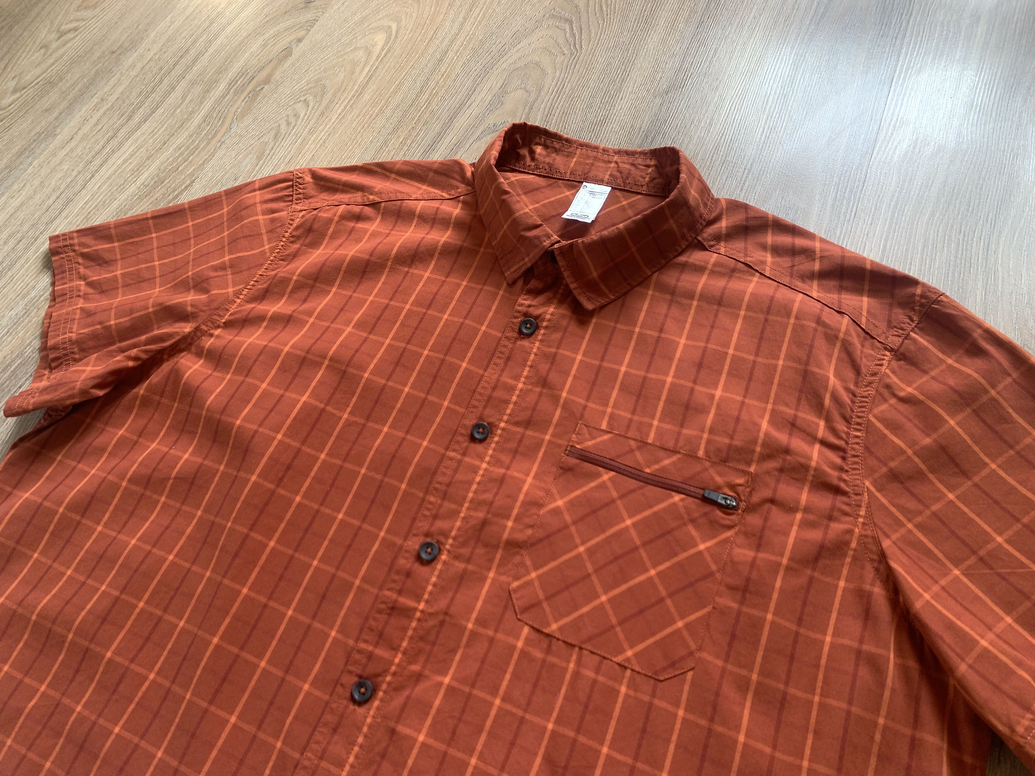 Other Quechua Short Sleeve Plaid Trekking Shirt Size US XXL / EU 58 / 5 - 4 Thumbnail