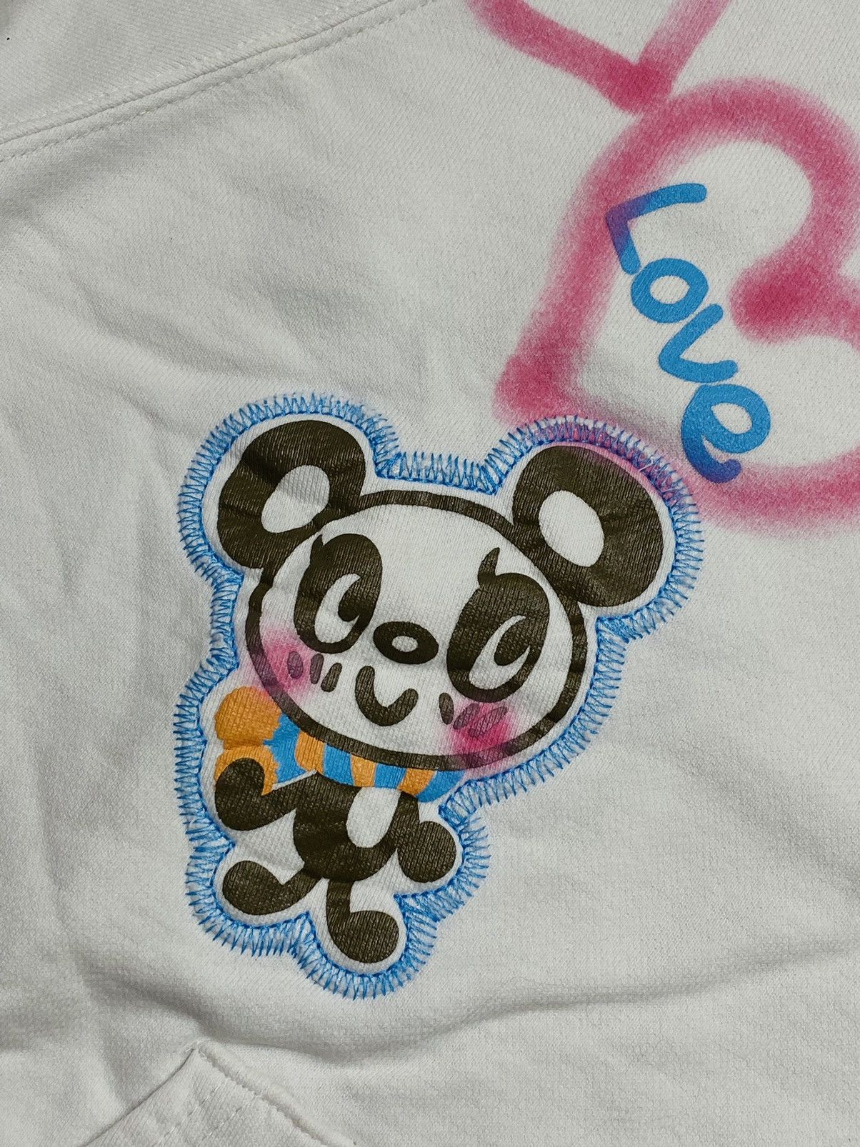 Angel Blue 2000s Angel Blue - Printed Brush Panda Crewneck Size US L / EU 52-54 / 3 - 9 Thumbnail