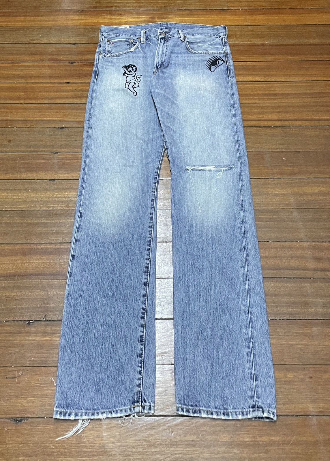 Polo Ralph Lauren × Vintage Rare Design Vintage Brand Polo Ralph Lauren Jeans 2000s Size US 33 - 1 Thumbnail