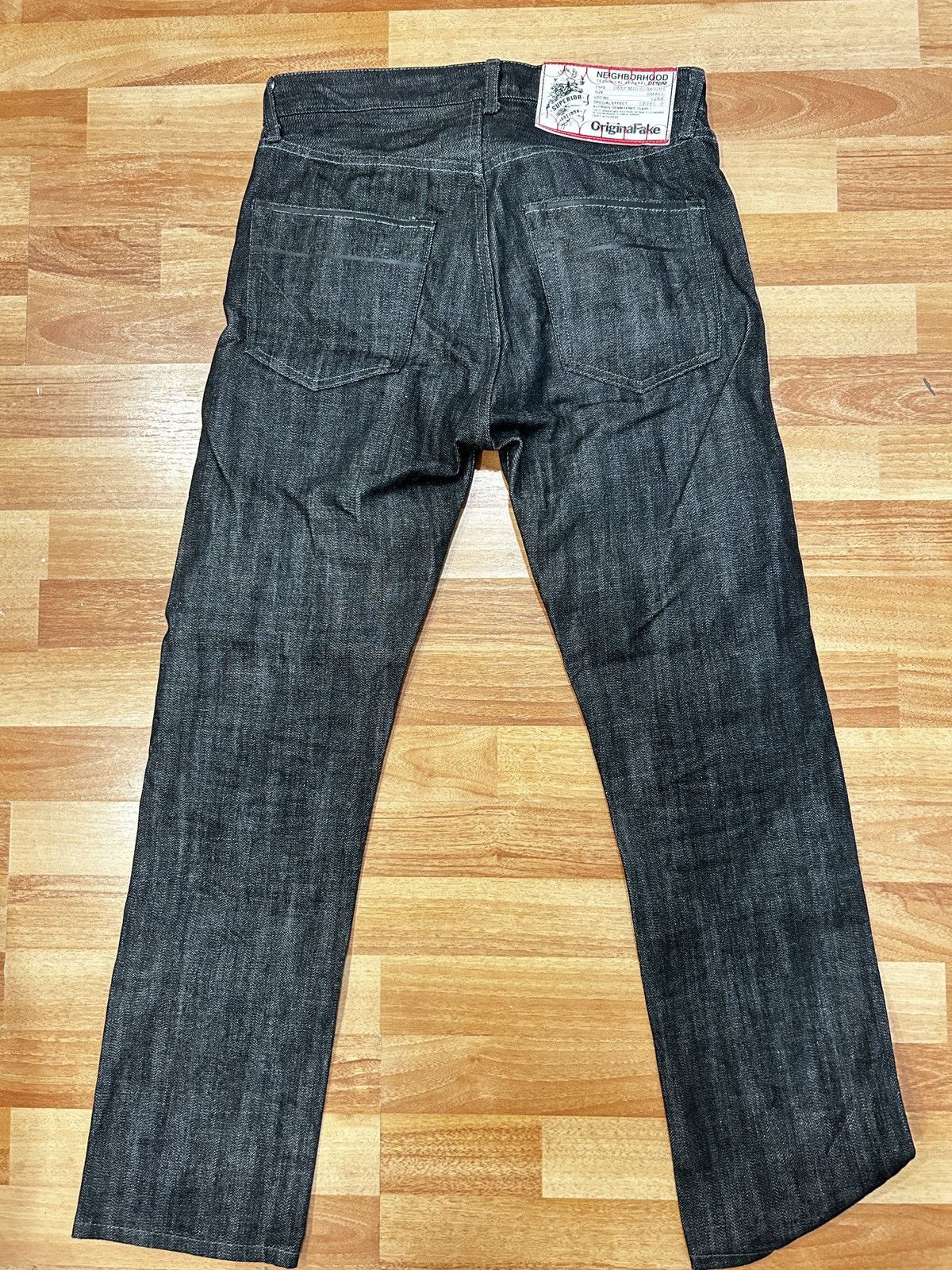 Neighborhood OriginalFake x Neighborhood Raw Denim Size US 29 - 2 Thumbnail