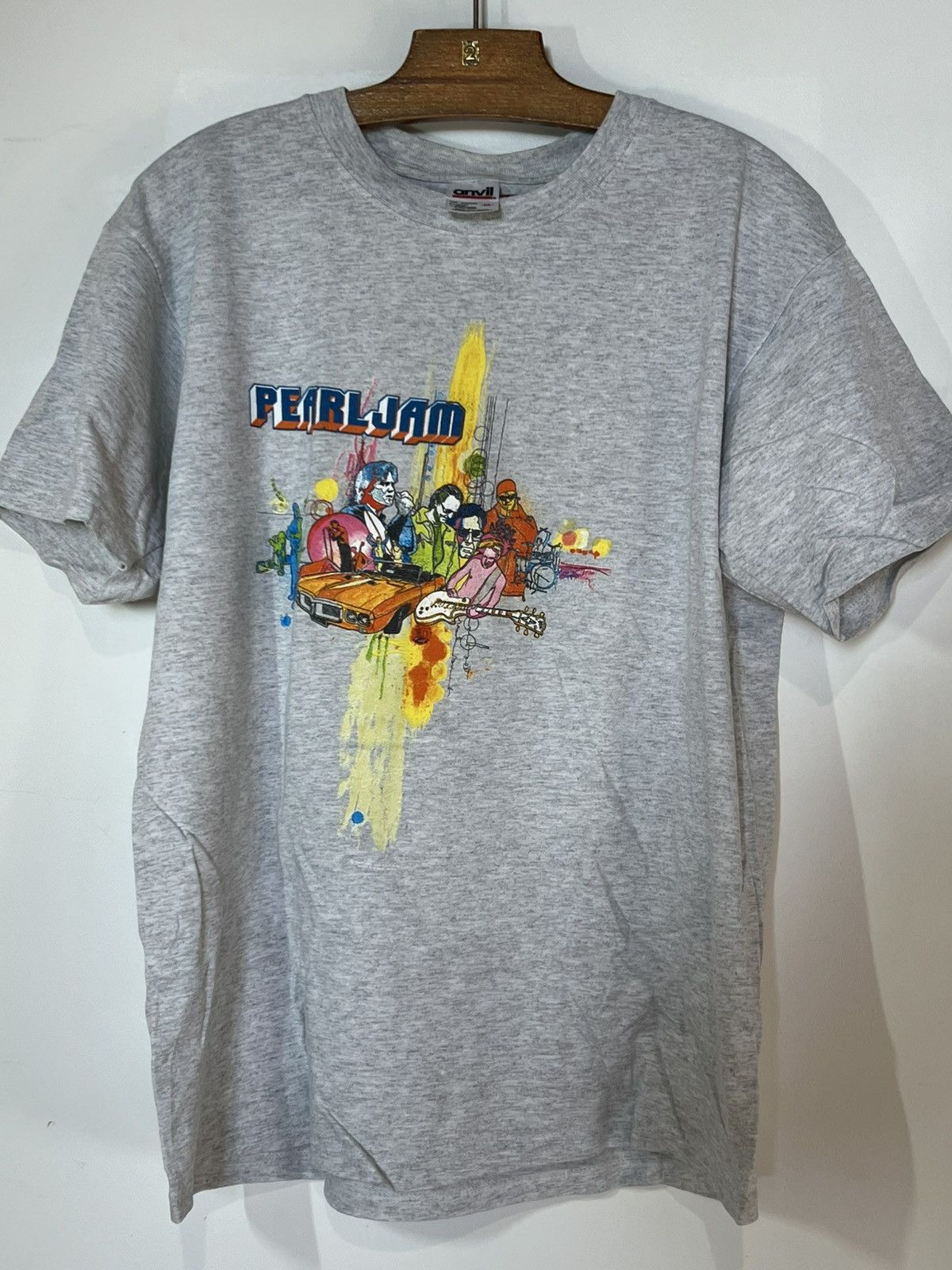 Band Tees vintage late 90s Pearl jam car shirt Size US L / EU 52-54 / 3 - 1 Thumbnail