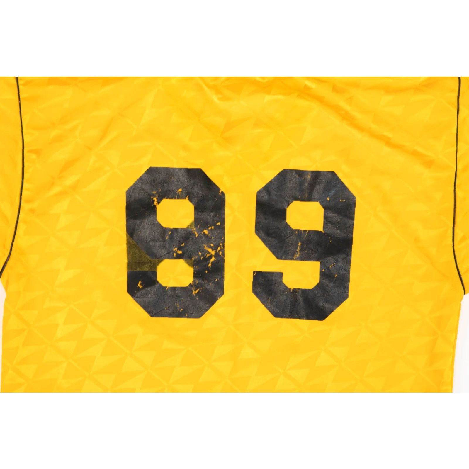 Vintage VINTAGE Swansboro Soccer Jersey Yellow M Medium Geometric Futbol USA 90s Sport Football Soccer Shirt Womens Mens Polo VTG Size US M / EU 48-50 / 2 - 5 Thumbnail
