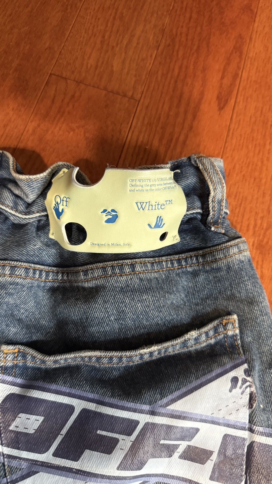 Off-White Off White Denim Jeans Size US 31 - 3 Thumbnail