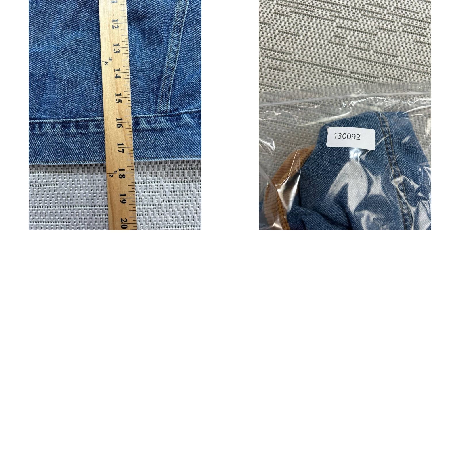 Pacsun Pacsun Jacket Womens Medium Blue Cotton Denim Cropped Bomber Size M / US 6-8 / IT 42-44 - 8 Thumbnail