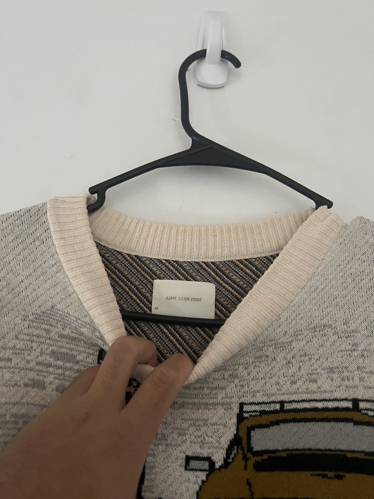 トップス Aime Leon Dore x Porsche 911SC Sweater Aime Leon Dore Porsche 911sc Pappou Sweater