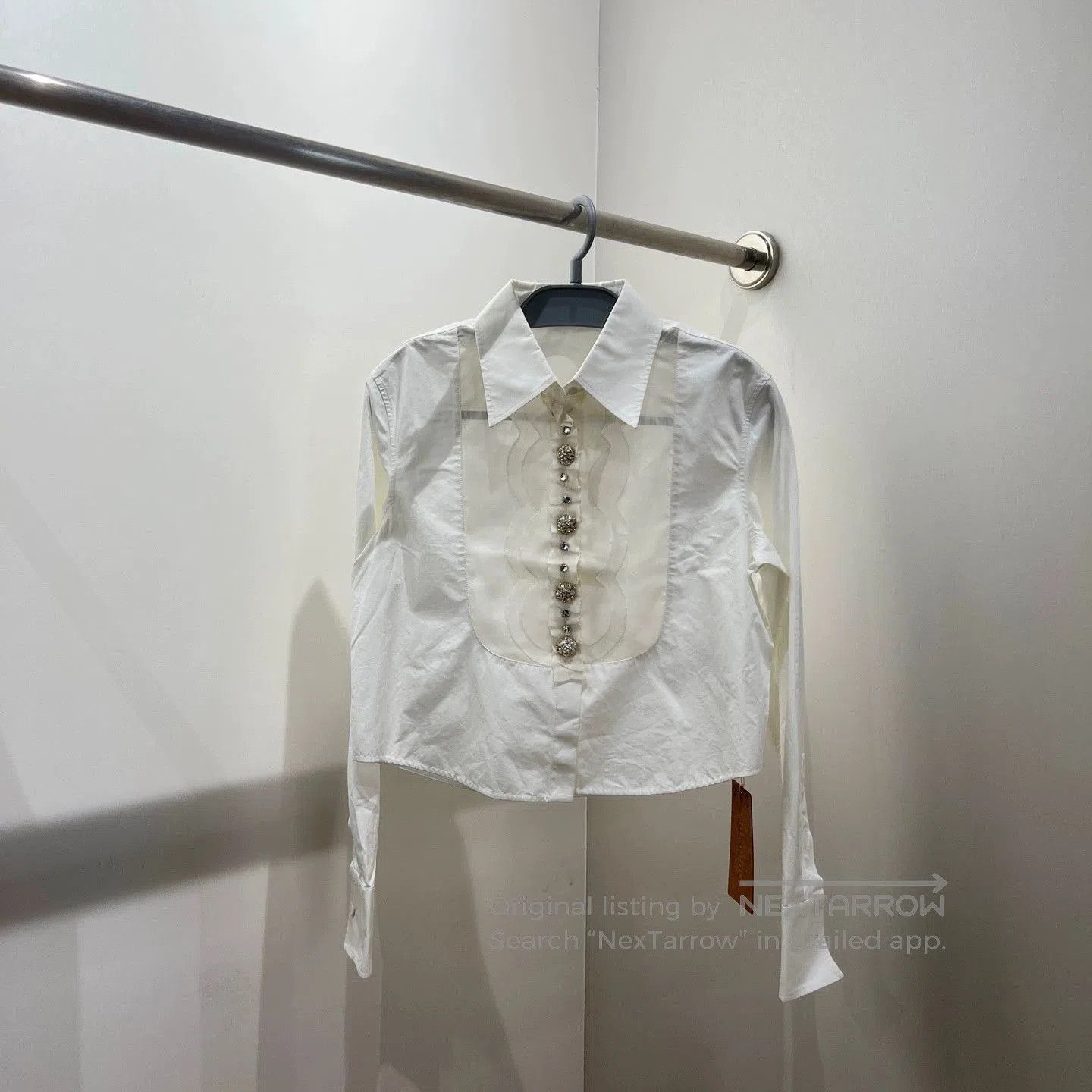 Valentino Valentino Colorblock Point Collar Button Shirt. Size US S / EU 44-46 / 1 - 1 Thumbnail