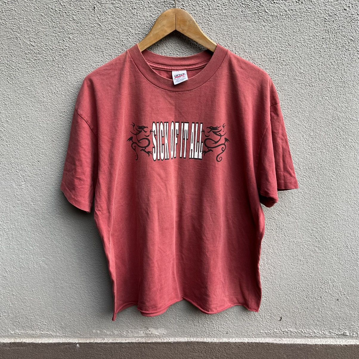 Band Tees × Japanese Brand × Vintage Vintage judgement hardcore