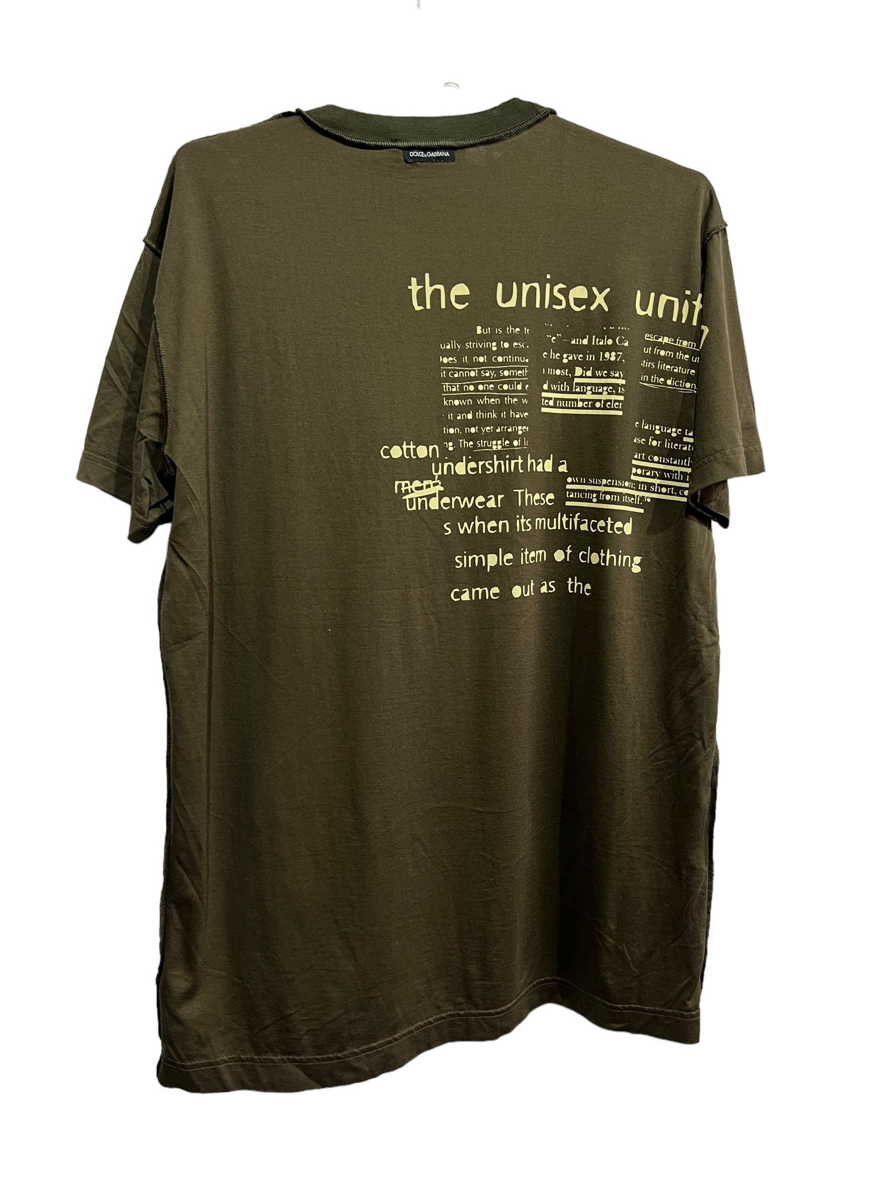 Dolce Gabbana Airborne Force Parachuting t shirt size M (50)