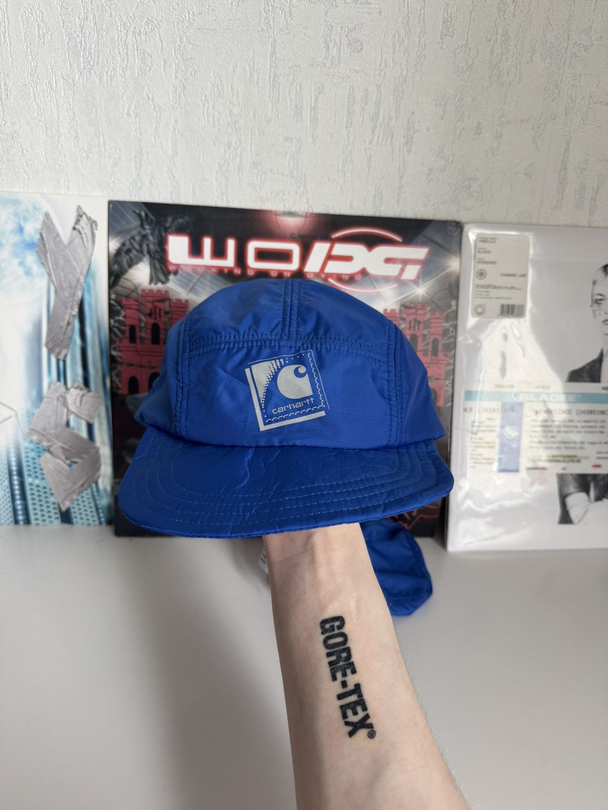 Carhartt × Carhartt Wip × Goretex BNWT Carhartt packable cap Gore-tex with removable pocket Size ONE SIZE - 14 Thumbnail
