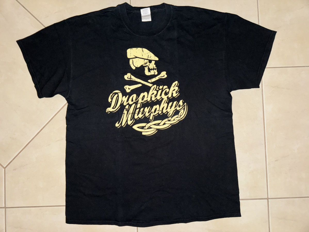 Other Vintage Dropkick Murphys Scally Skull Ship t shirt 2 sided Size US XL / EU 56 / 4 - 1 Thumbnail