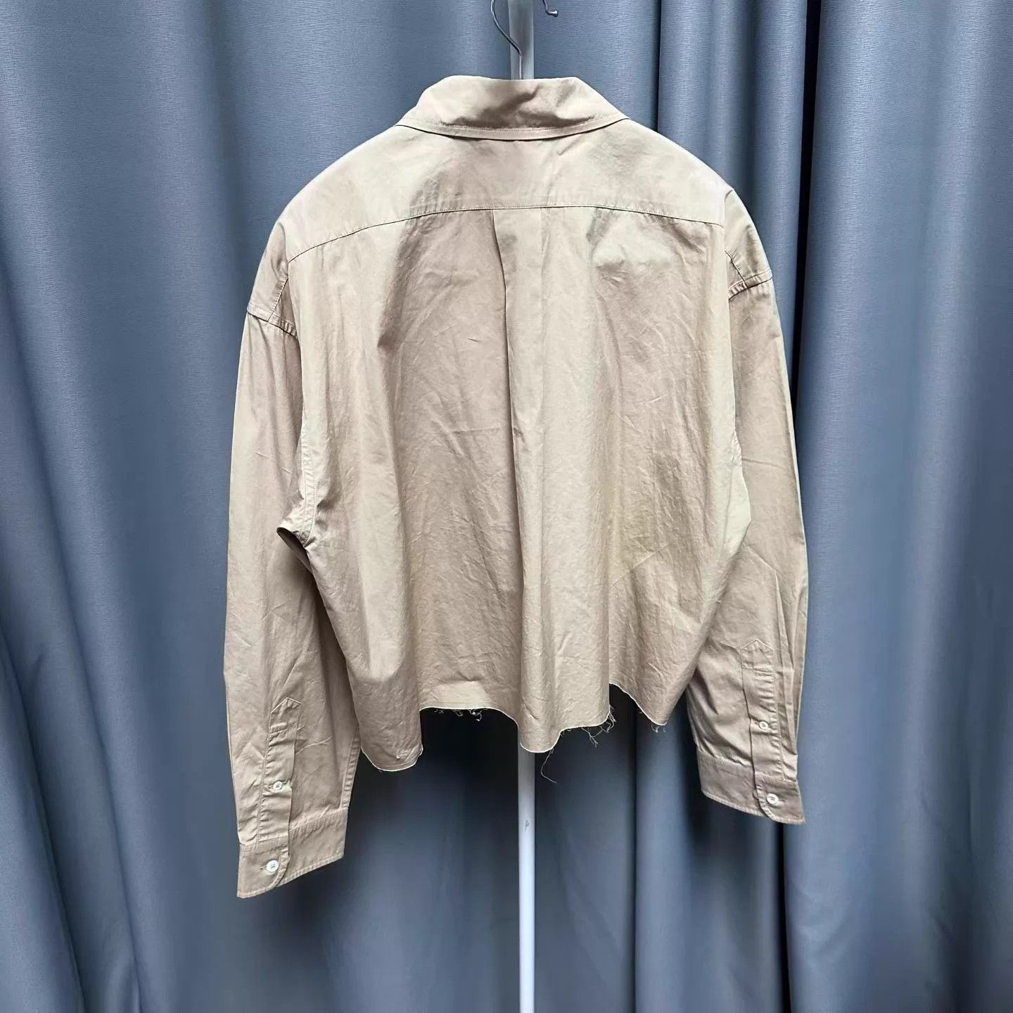 Miu Miu MIU MIU SS22 Women's Logo Printed Yellow Longsleeve Shirt Size XS / US 0-2 / IT 36-38 - 2 Thumbnail
