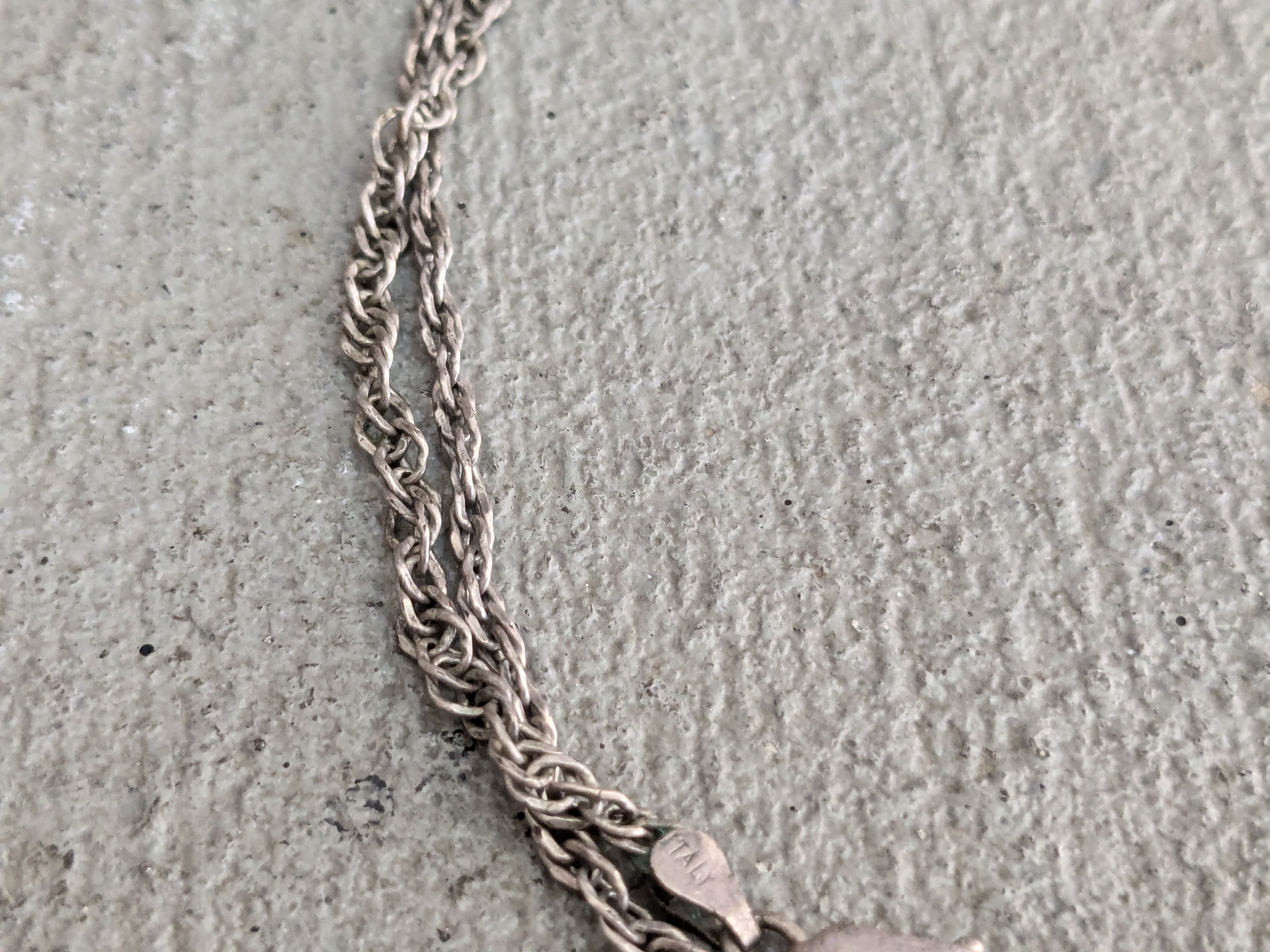 Jewelry Vintage Sterling Silver Necklace Rope Twist 25" Size ONE SIZE - 8 Thumbnail