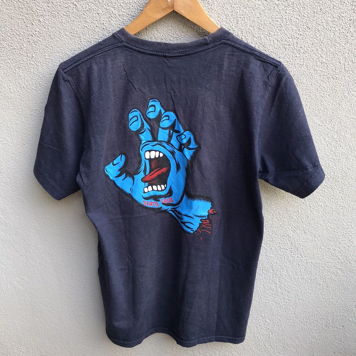 Santa Cruz Skateboards × Vintage Vintage SANTA CRUZ screaming hand tee old skate Size US S / EU 44-46 / 1 - 3 Thumbnail