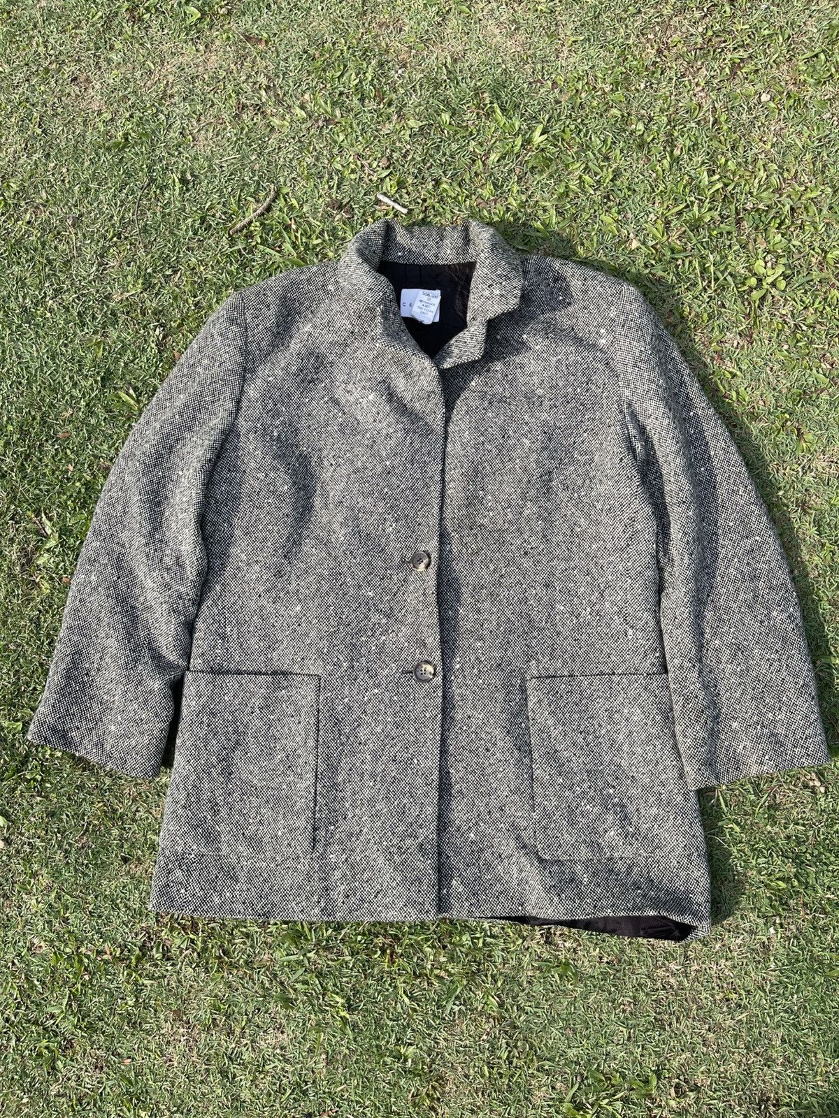 Celine Vintage Celine Cashmere Blazer Jacket Size US M / EU 48-50 / 2 - 1 Thumbnail