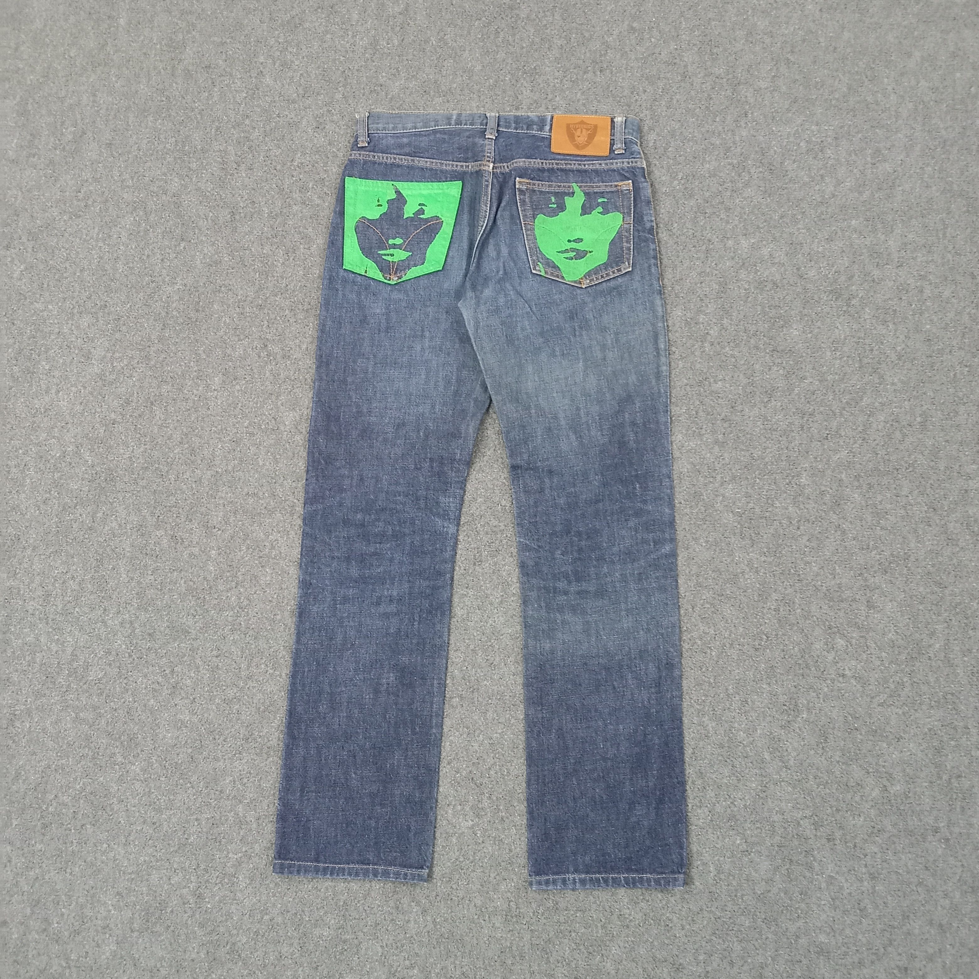 Hysteric Glamour Hysteric Glamour Japanese Brand Denim Jeans C244N5 Size US 28 / EU 44 - 1 Thumbnail