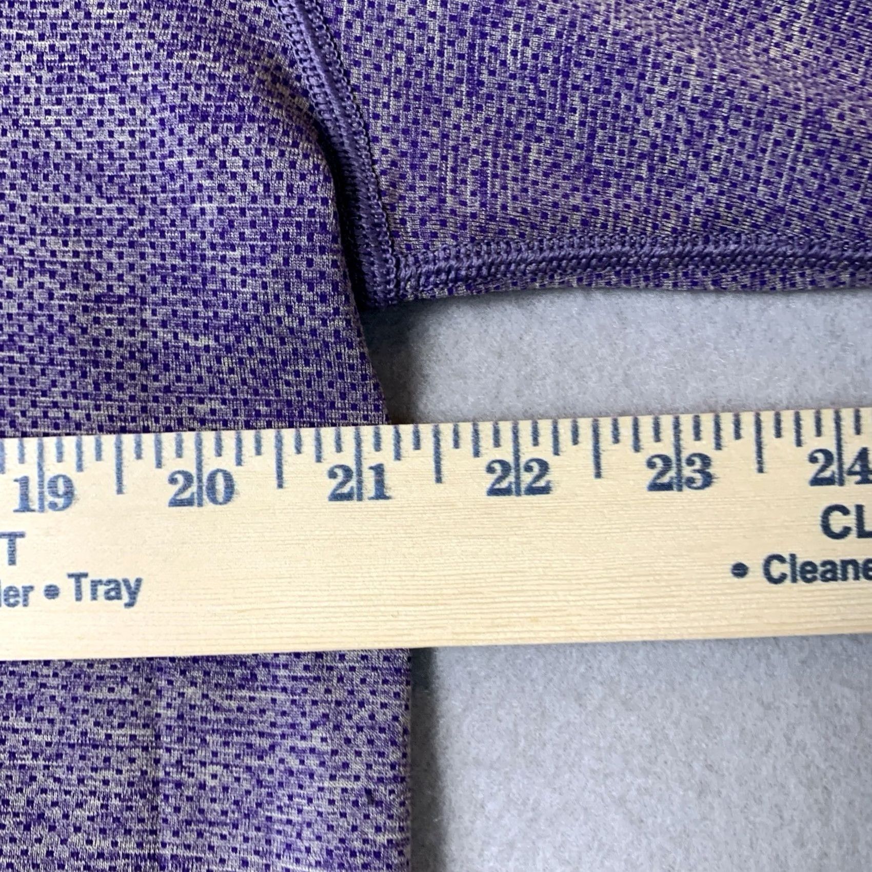 Lululemon Lululemon Metal Vent Tech Shirt Mens XL Purple Heather Crew Neck Pullover Athletic Fit Long Sleeve Solid Purple Size US XL / EU 56 / 4 - 6 Thumbnail