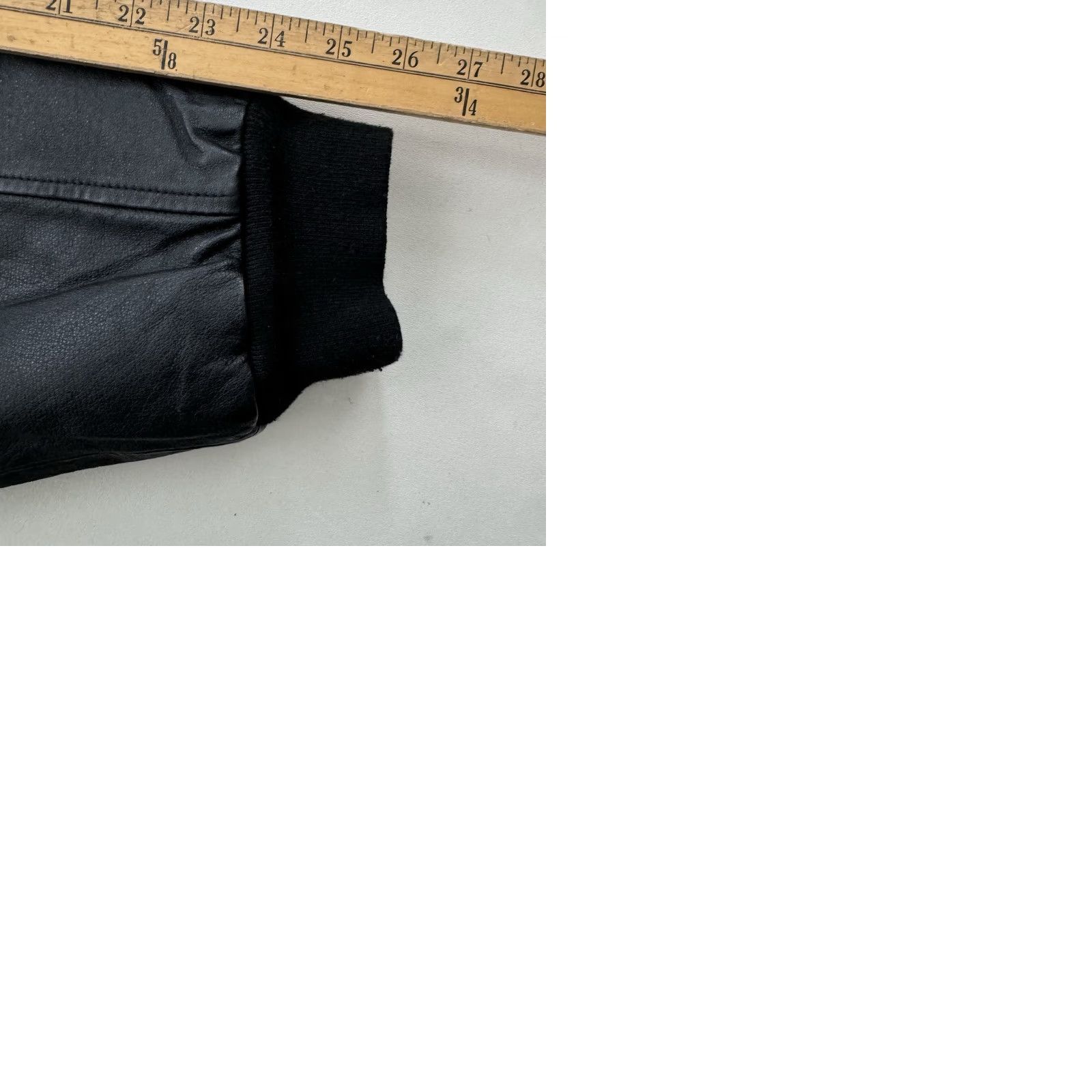 Vintage VINTAGE Hind Leather Bomber Jacket Black - Men's 3XL Size US XXL / EU 58 / 5 - 10 Thumbnail