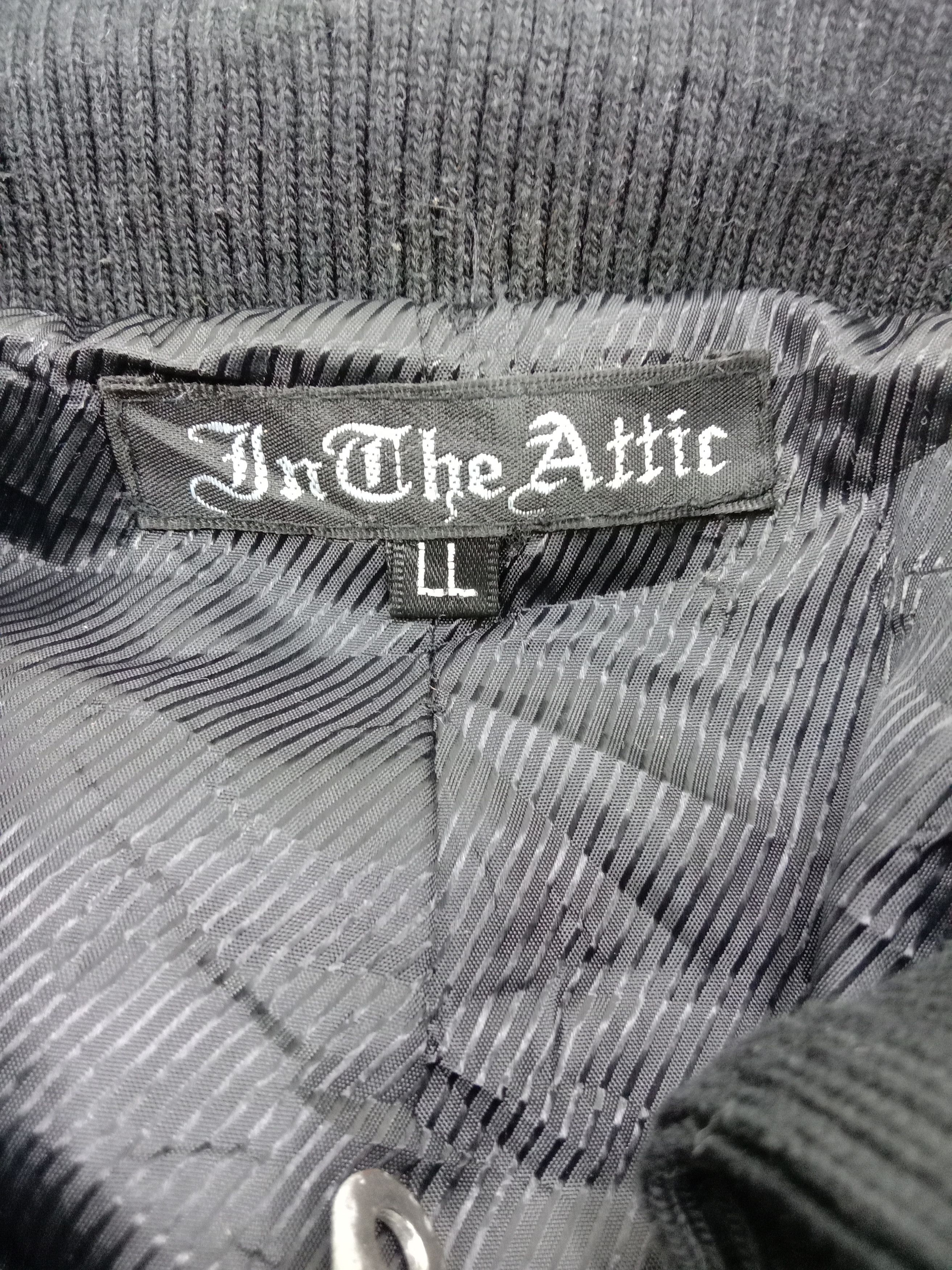 In The Attic Vintage In The Attic Punk Bondage Multi Pocket Black Jacket Size US L / EU 52-54 / 3 - 15 Thumbnail