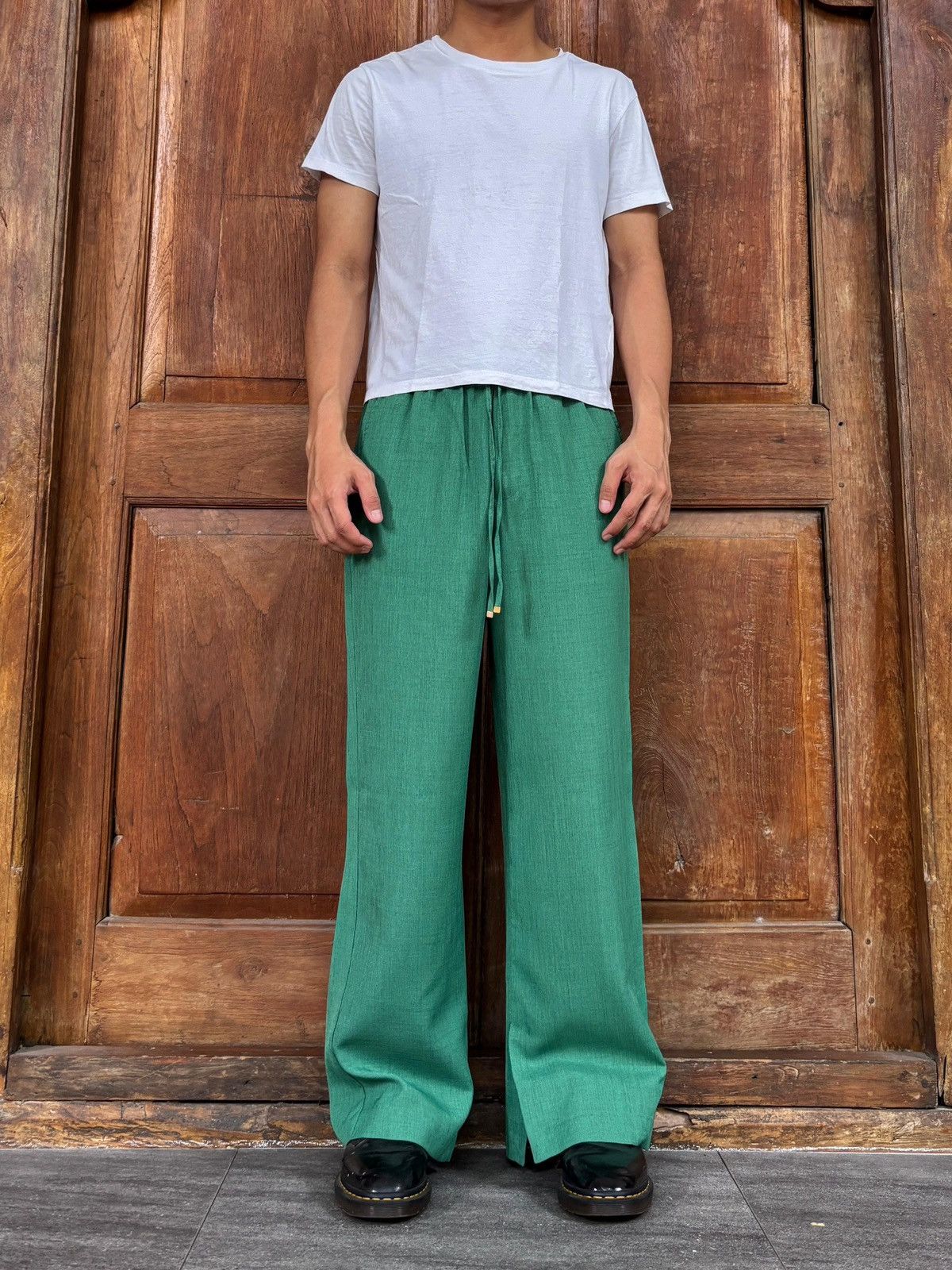 Issey Miyake FREE TAX! Niko And… Relaxed Light Cotton Pants- 29” Size US 29 - 1 Thumbnail