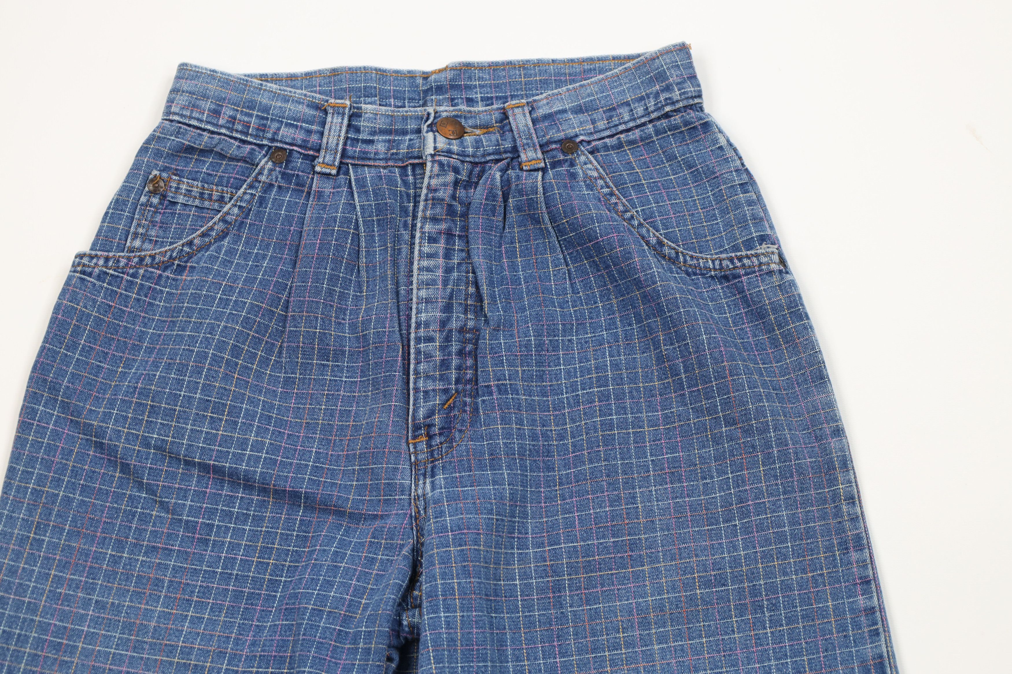 Vintage Vintage 80s 90s Streetwear Rainbow Relaxed Fit Jeans USA Size 25" / US 0 / IT 36 - 2 Thumbnail