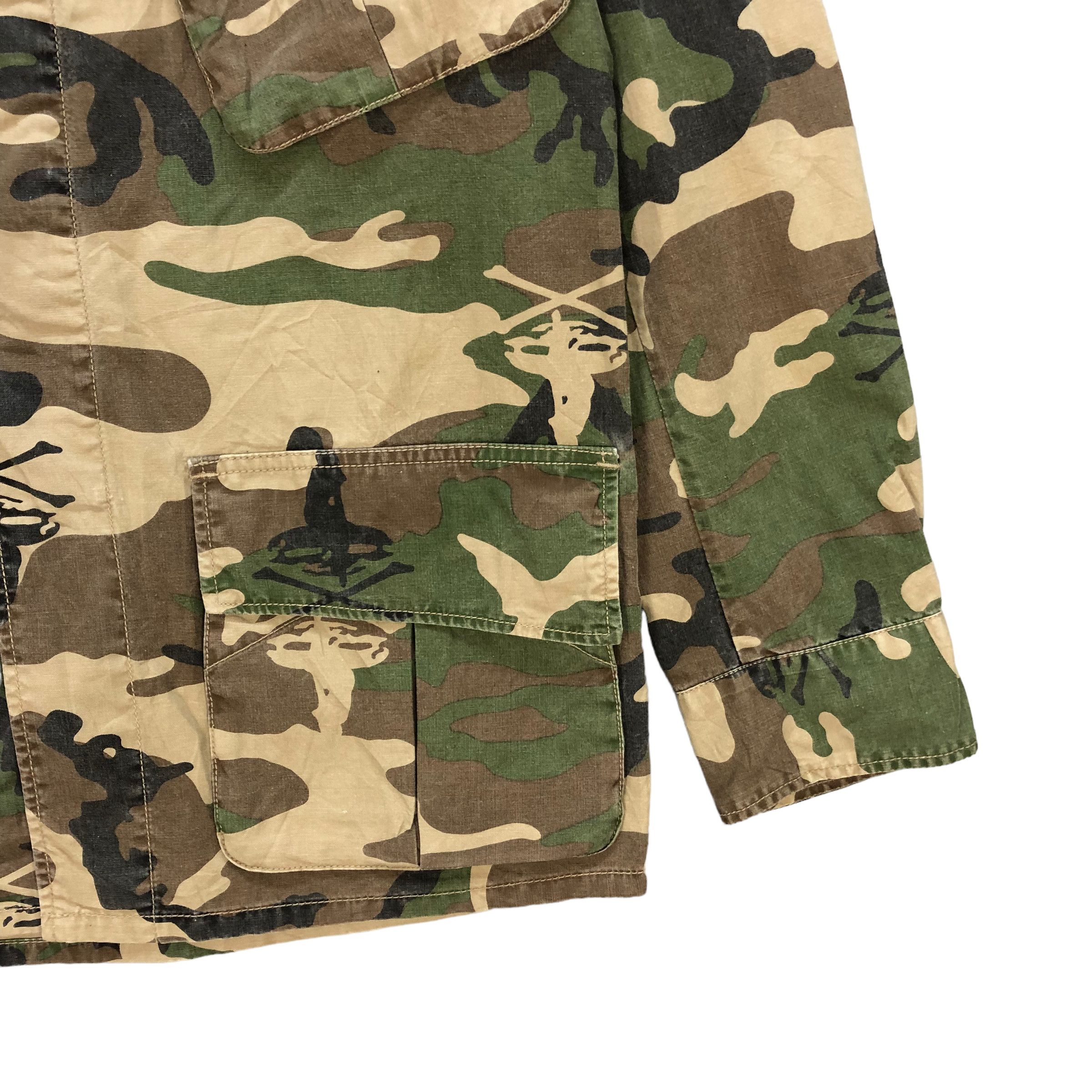 Hysteric Glamour HYSTERIC GLAMOUR BAG BIG LOGO CAMO FIELD JACKET #7340-130 Size US L / EU 52-54 / 3 - 5 Thumbnail