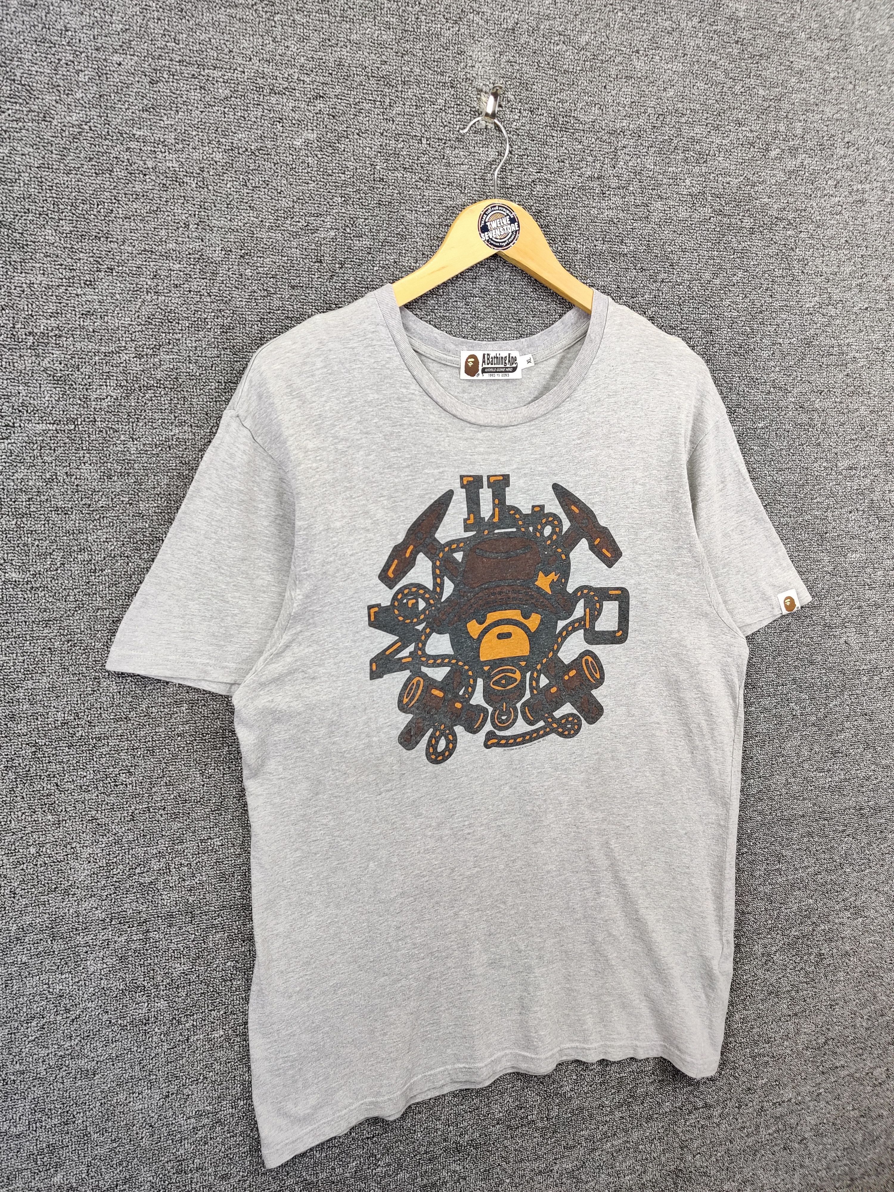 Bape Vintage A Bathing Ape Tee Tshirt Size US XL / EU 56 / 4 - 3 Thumbnail