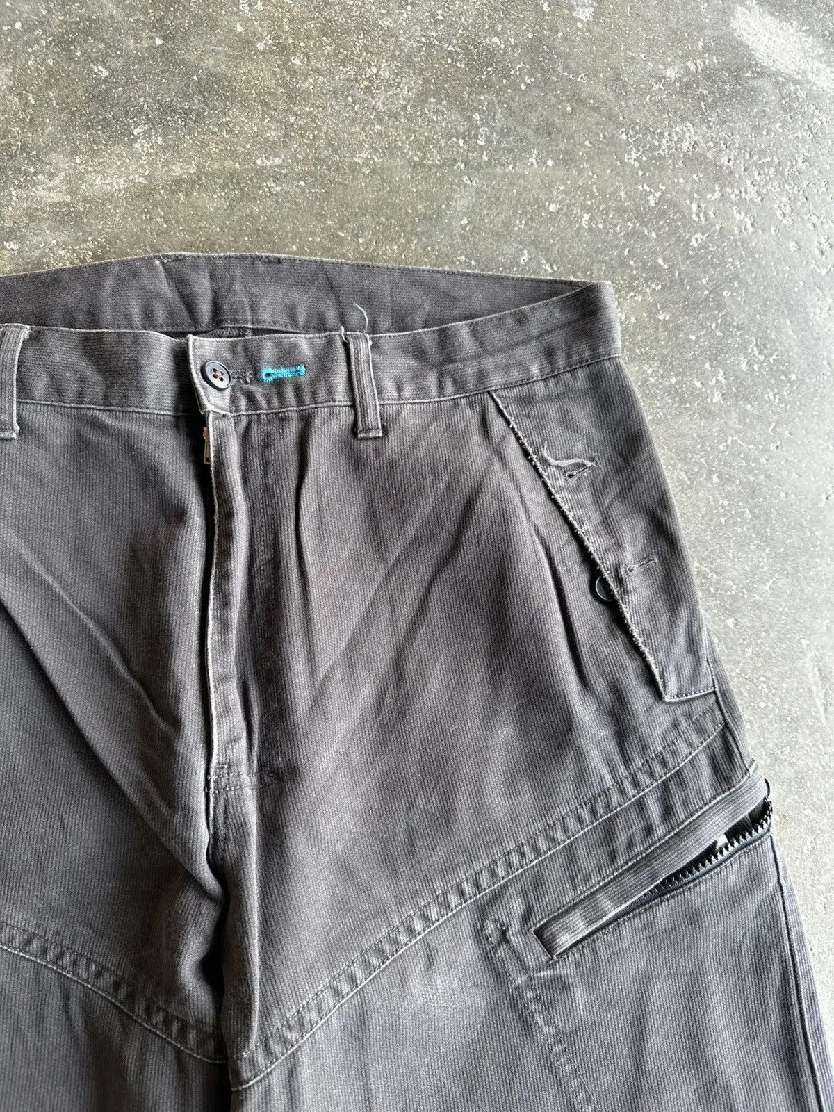 Japanese Brand BAGGY VINTAGE JAPANESE BRAND PPFM DESIGNER WORKWEAR PANTS Size US 32 / EU 48 - 5 Thumbnail