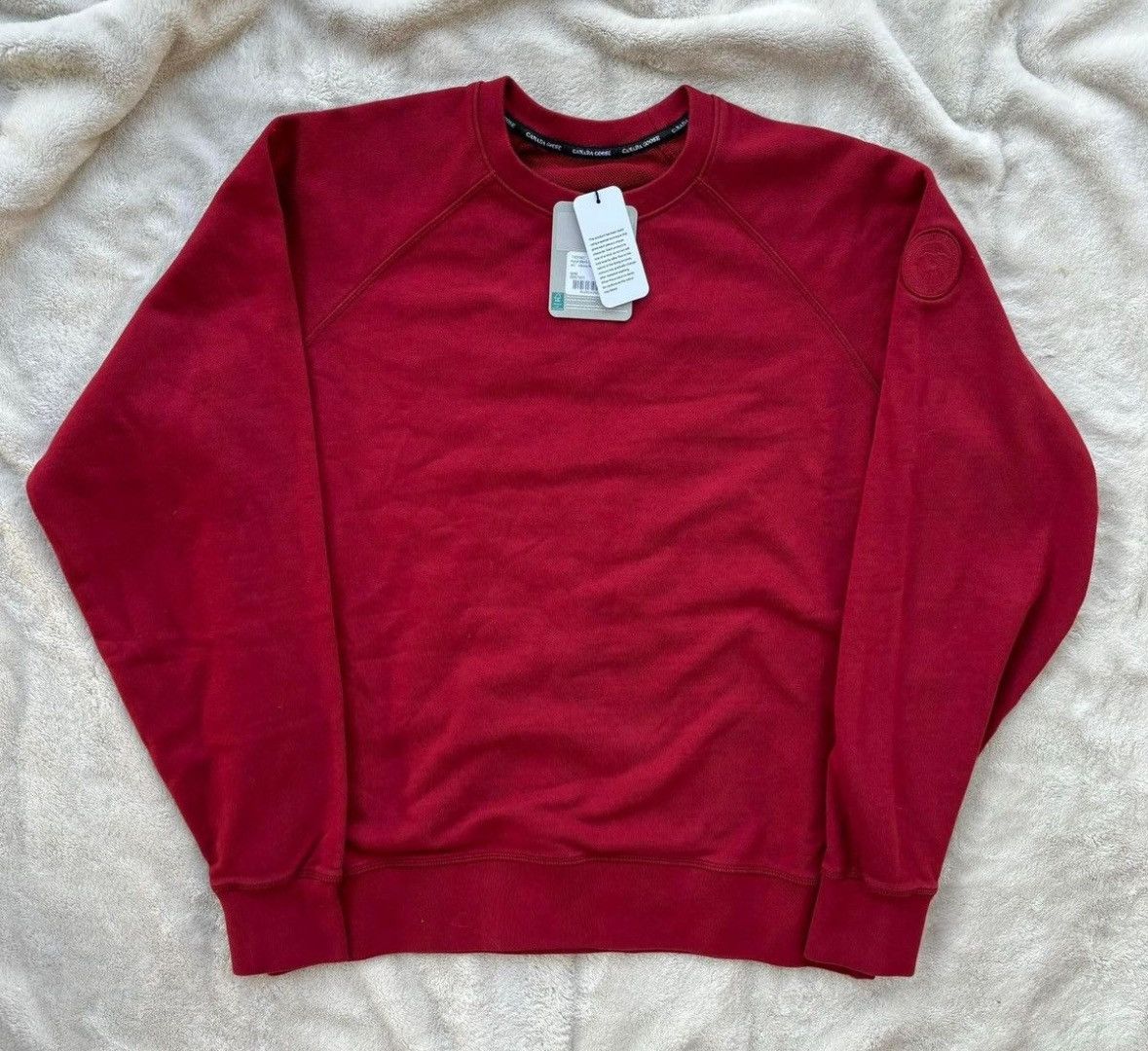 Canada Goose Canada Goose Huron Inferno Red / Burgundy Crewneck Size US M / EU 48-50 / 2 - 1 Preview