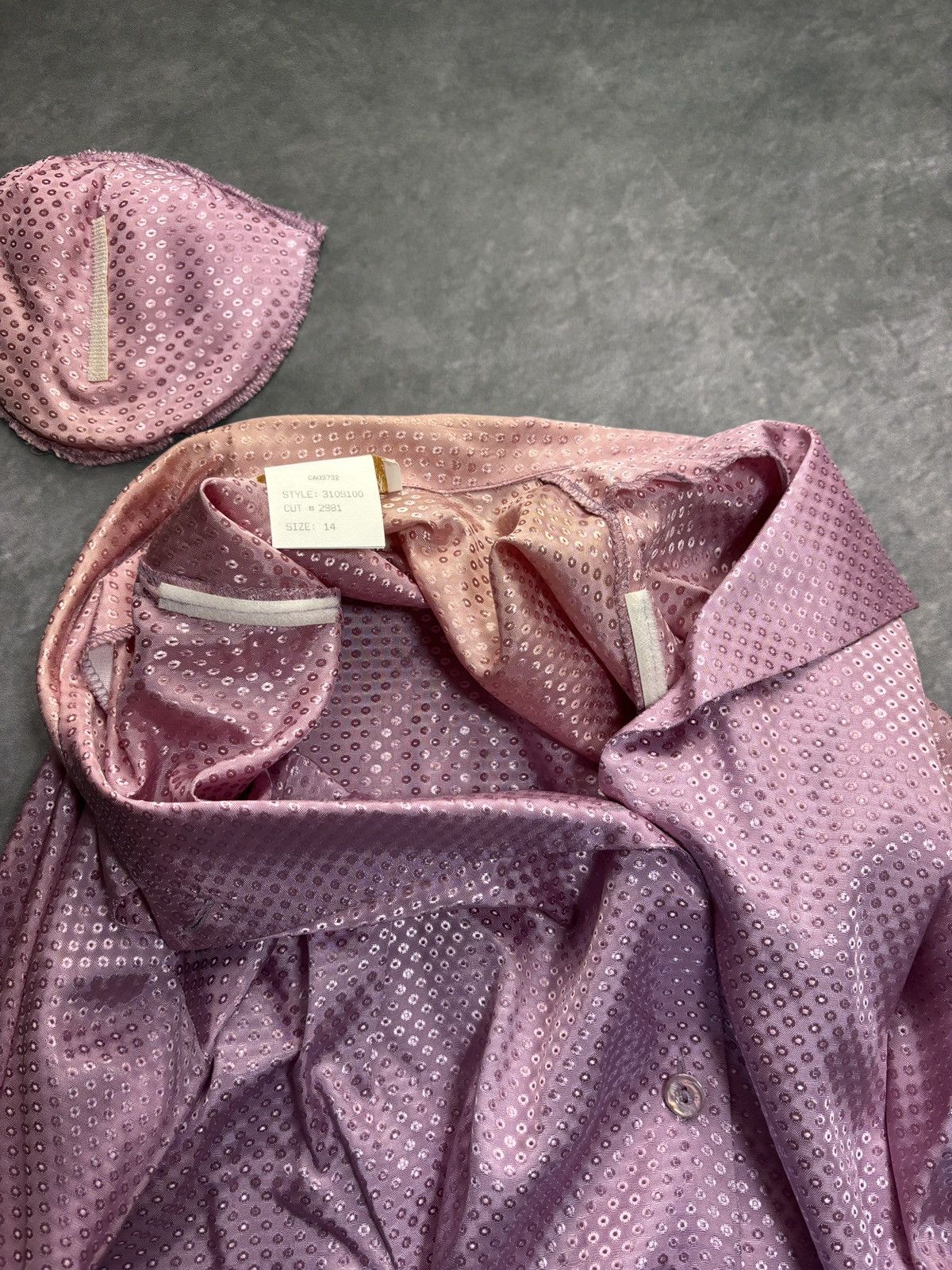 Vintage 1980s Linda Lundstrum Shirt Vintage Ombre Gradient Disco 70s Size US S / EU 44-46 / 1 - 9 Thumbnail