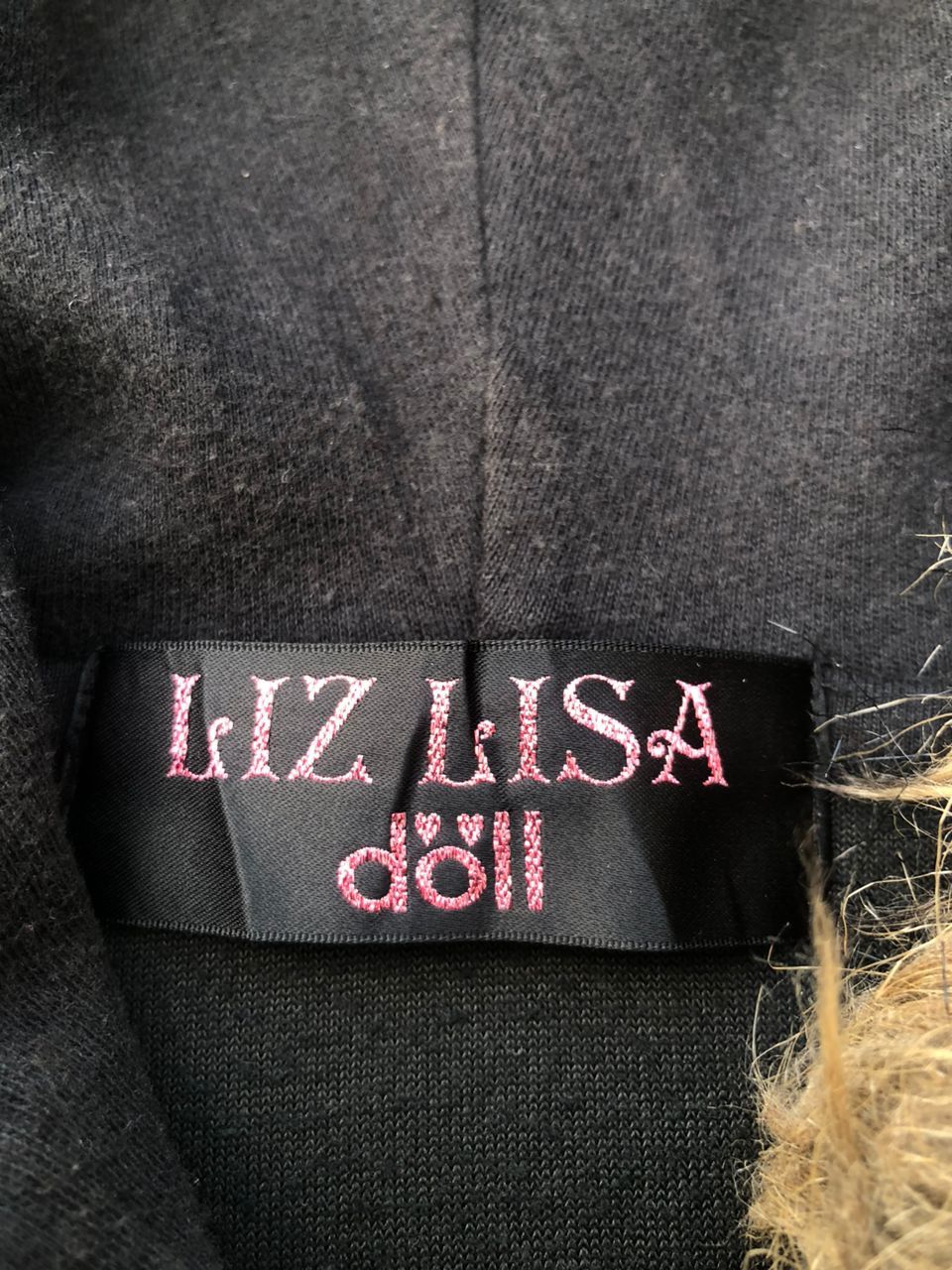 LIZ LISA Liz Lisa Doll Velvet Zipper Hoodie Fur Size S / US 4 / IT 40 - 3 Thumbnail
