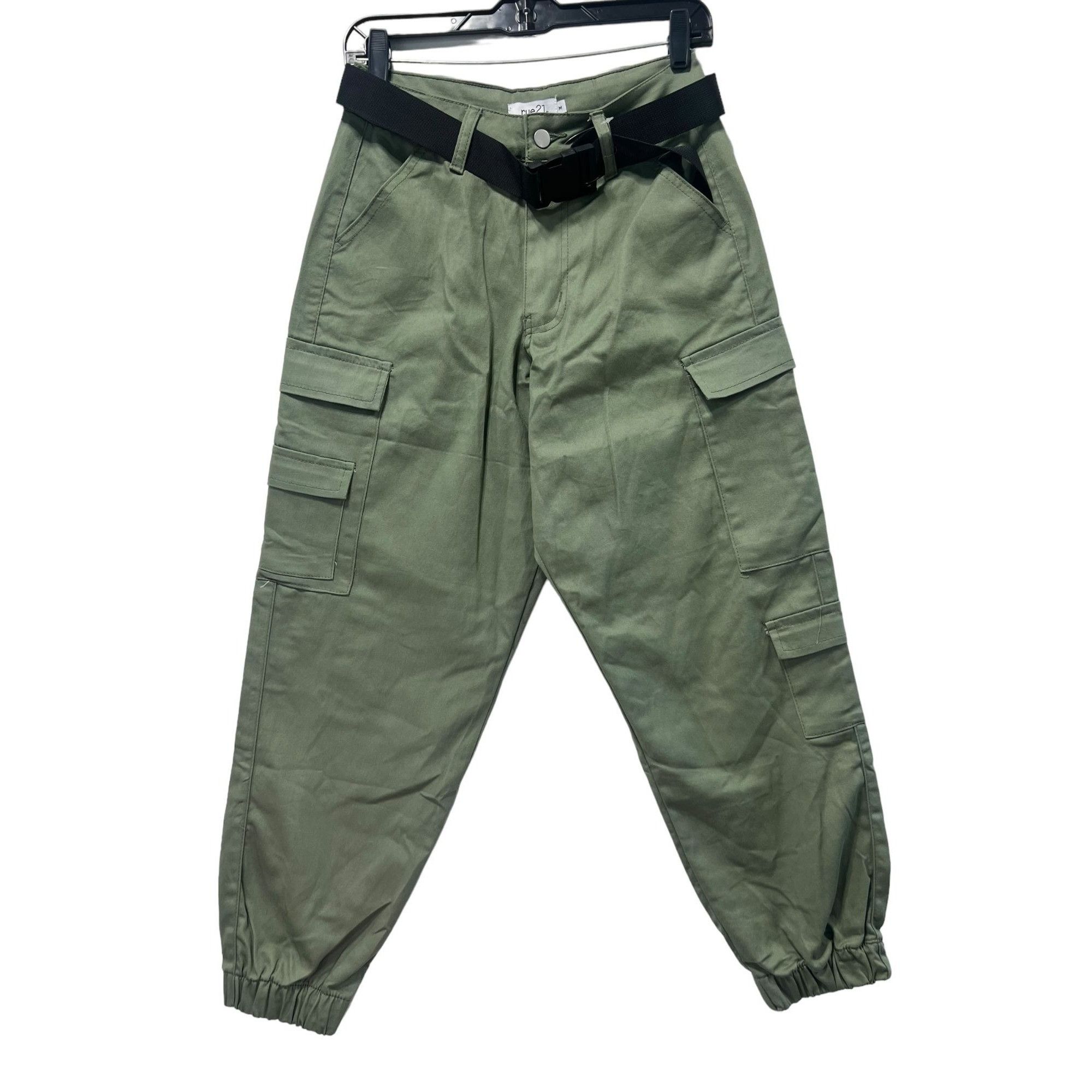 rue21 Rue 21 - Women's Cozy Cargo Jogger Pants With Multi Pockets Size 27" / US 4 / IT 40 - 1 Thumbnail