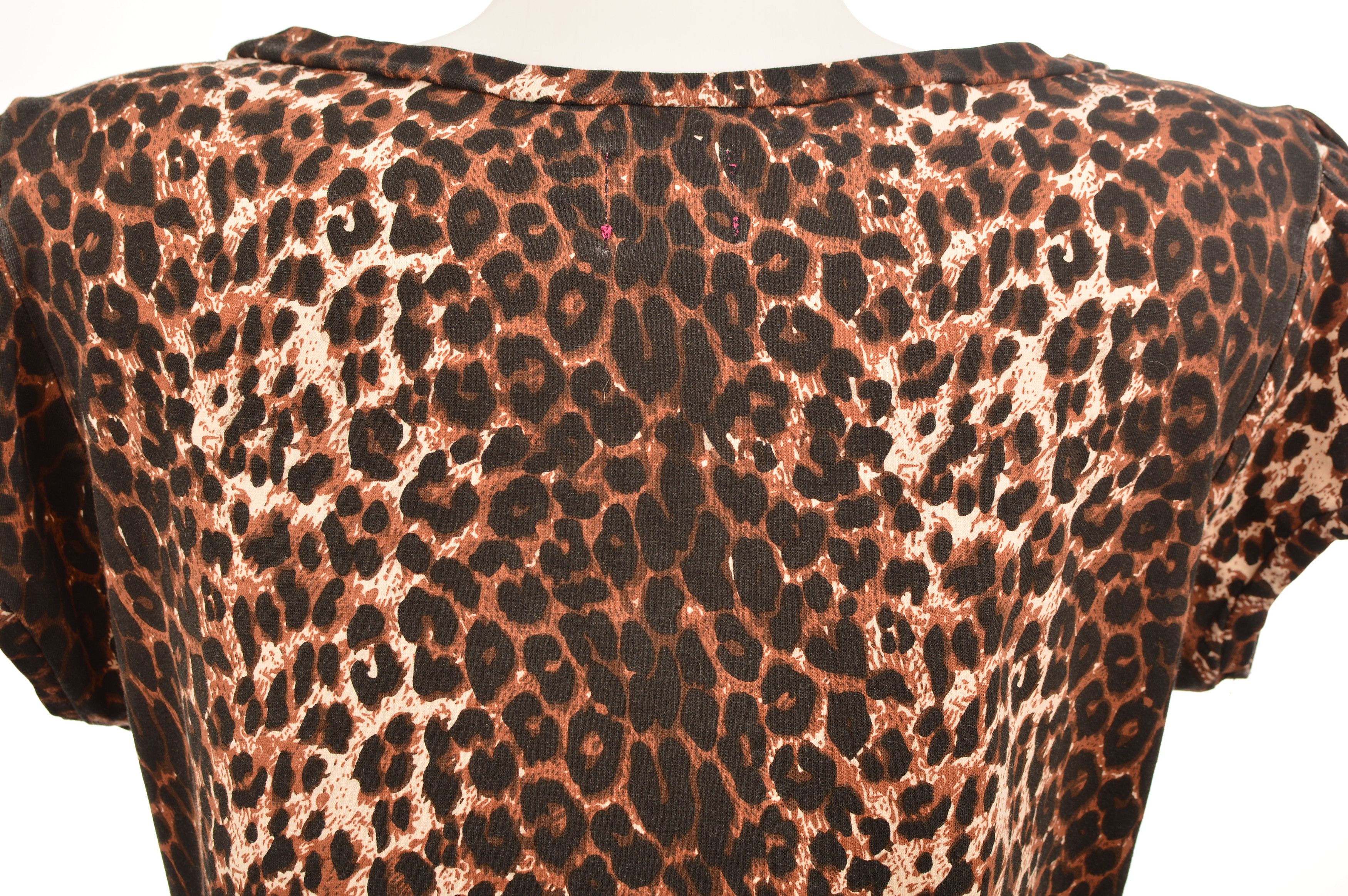 Tripp NYC Tripp NYC Daang Goodman Leopard Leo Mini Dress Size L / US 10 / IT 46 - 6 Thumbnail