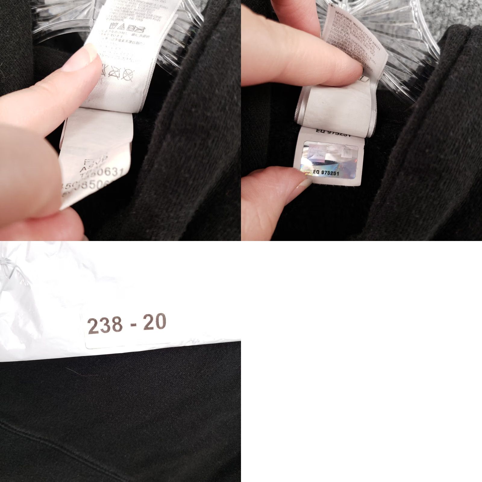The North Face The North Face Hoodie Women S Black Pullover Hooded Drawstring Pocket Knit Size S / US 4 / IT 40 - 9 Thumbnail