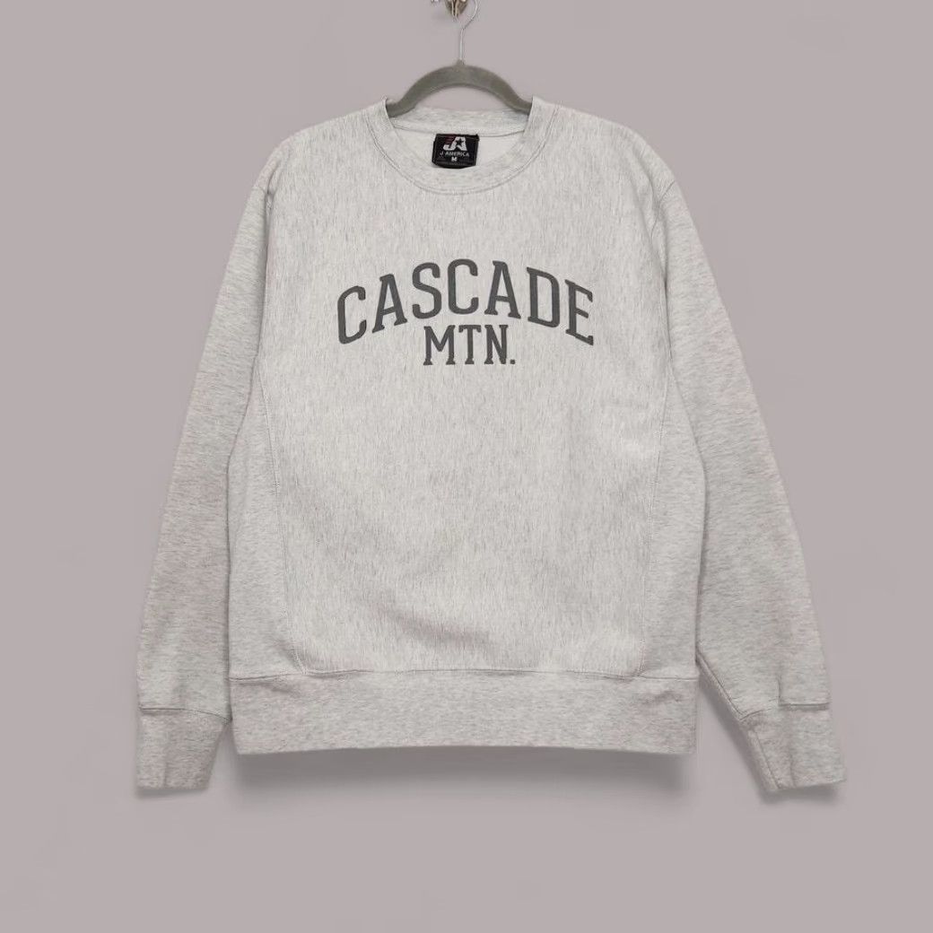 Vintage VINTAGE Cascade Mtn Mountain Wisconsin Snowboard Reverse Weave Medium Sweatshirt Size US M / EU 48-50 / 2 - 2 Thumbnail