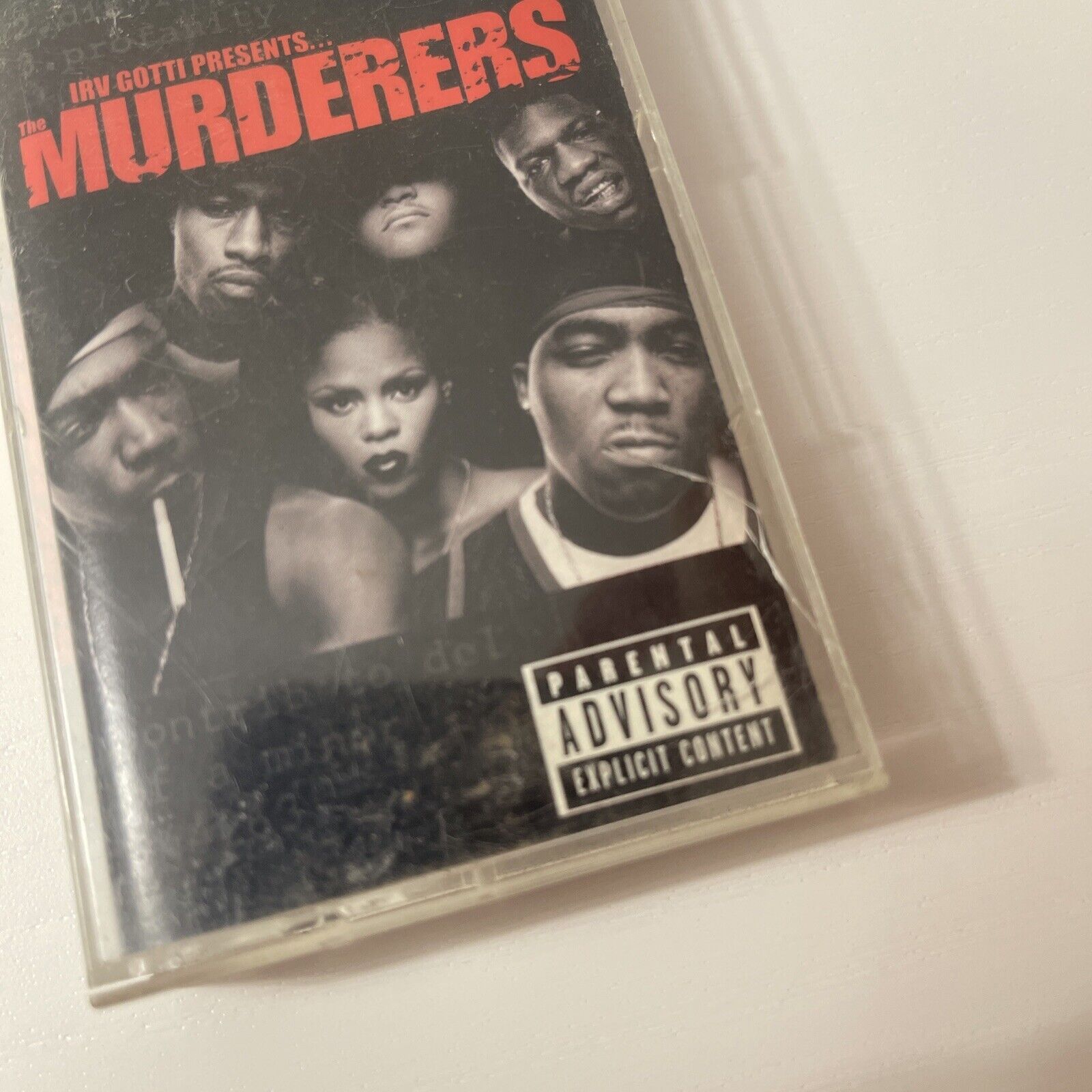 Vintage Irv Gotti Presents the Murderers, Murderer Explicit cassette Size ONE SIZE - 3 Thumbnail