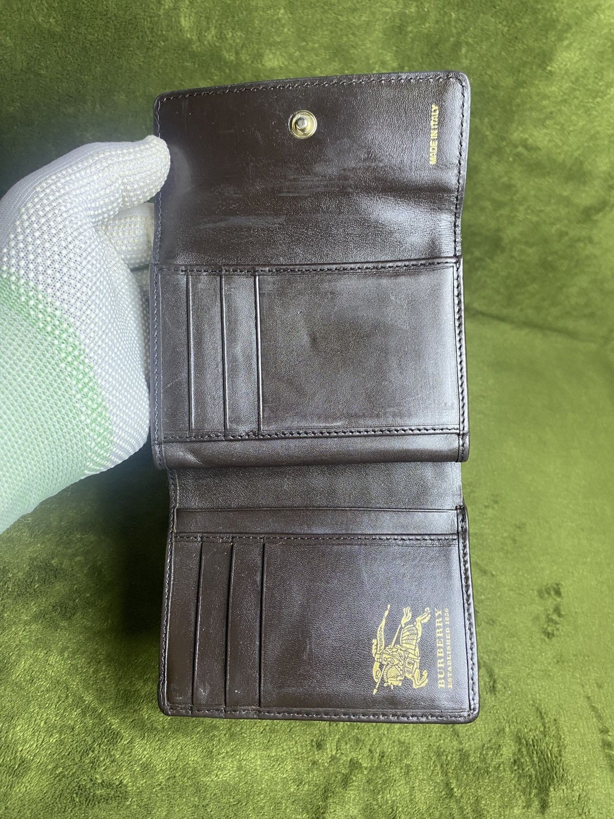 Burberry Vintage Burberry Nova Check Wallet Size ONE SIZE - 8 Thumbnail
