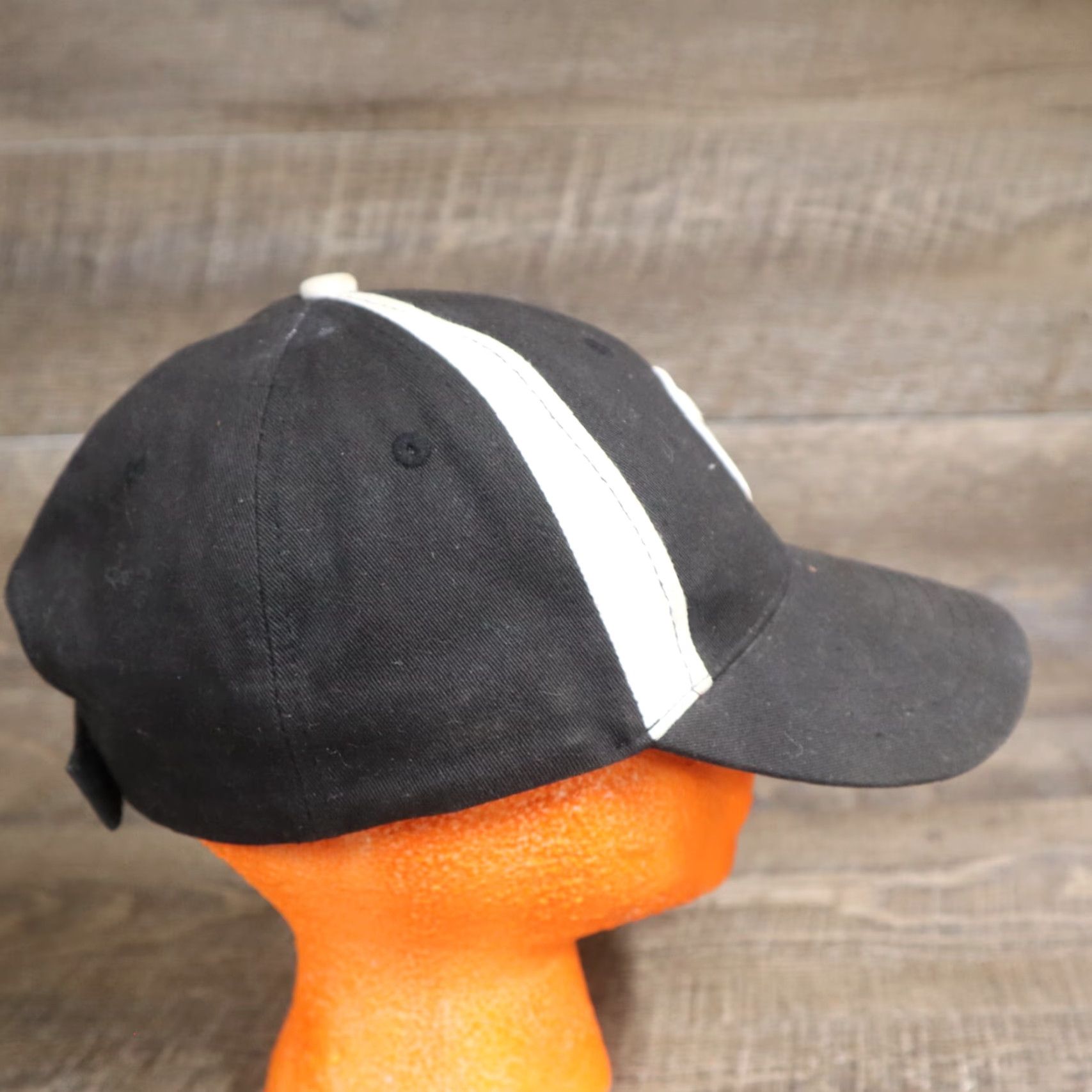Vintage HaT Hat Adult Adjustable Black Firestone Tire Center Employee Uniform Cap Hat Adjustable Black Men Size ONE SIZE - 3 Thumbnail