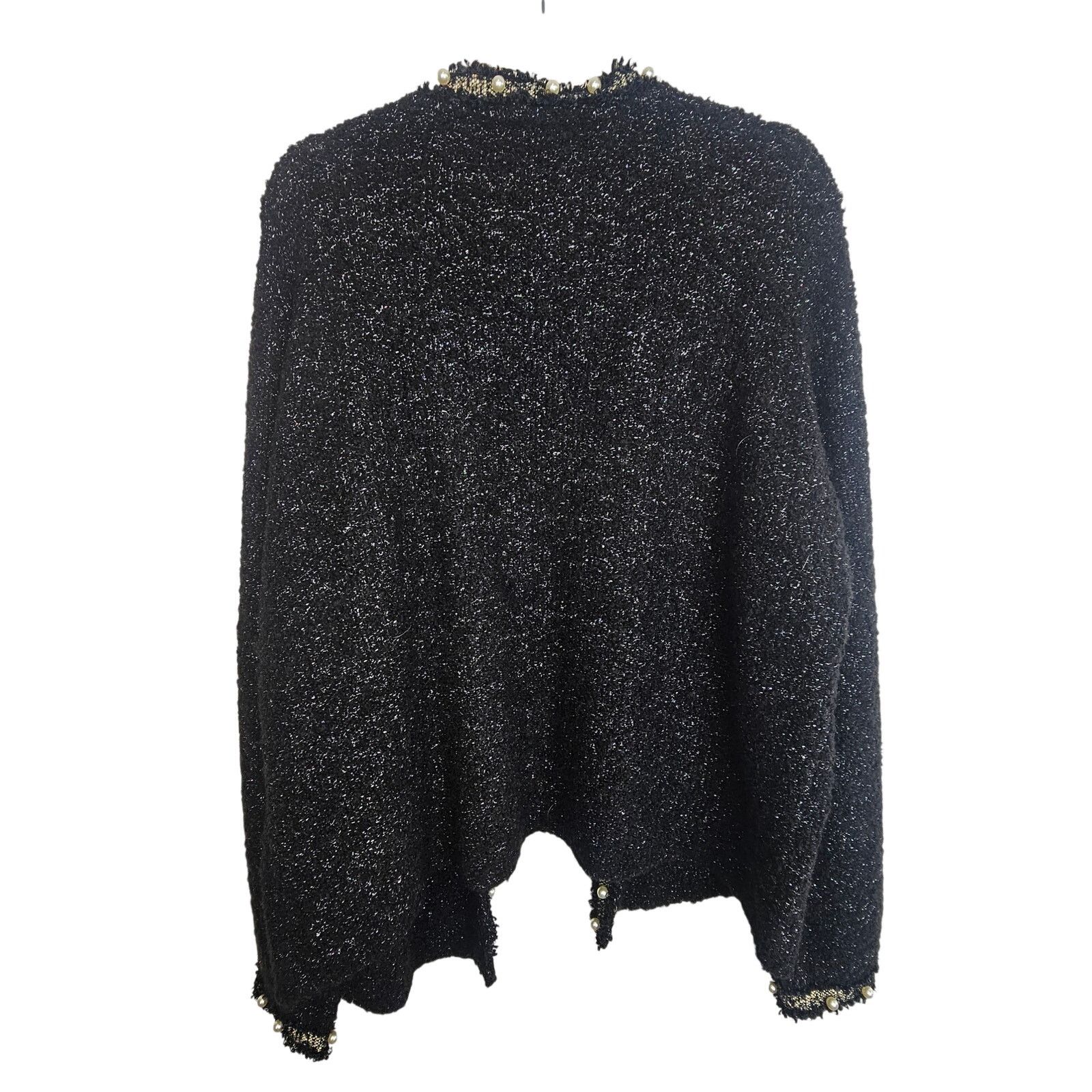 White House Black Market White House Black Market Wool Blend Cardigan Sweater Size 2X Size XXL / US 16-18 / IT 52-54 - 8 Thumbnail