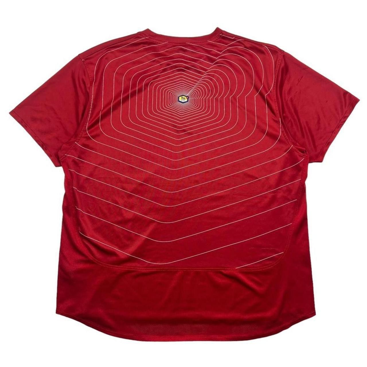 Nike Vintage 2000s Red Nike TN T-shirt - Extra Large Size US XL / EU 56 / 4 - 1 Thumbnail