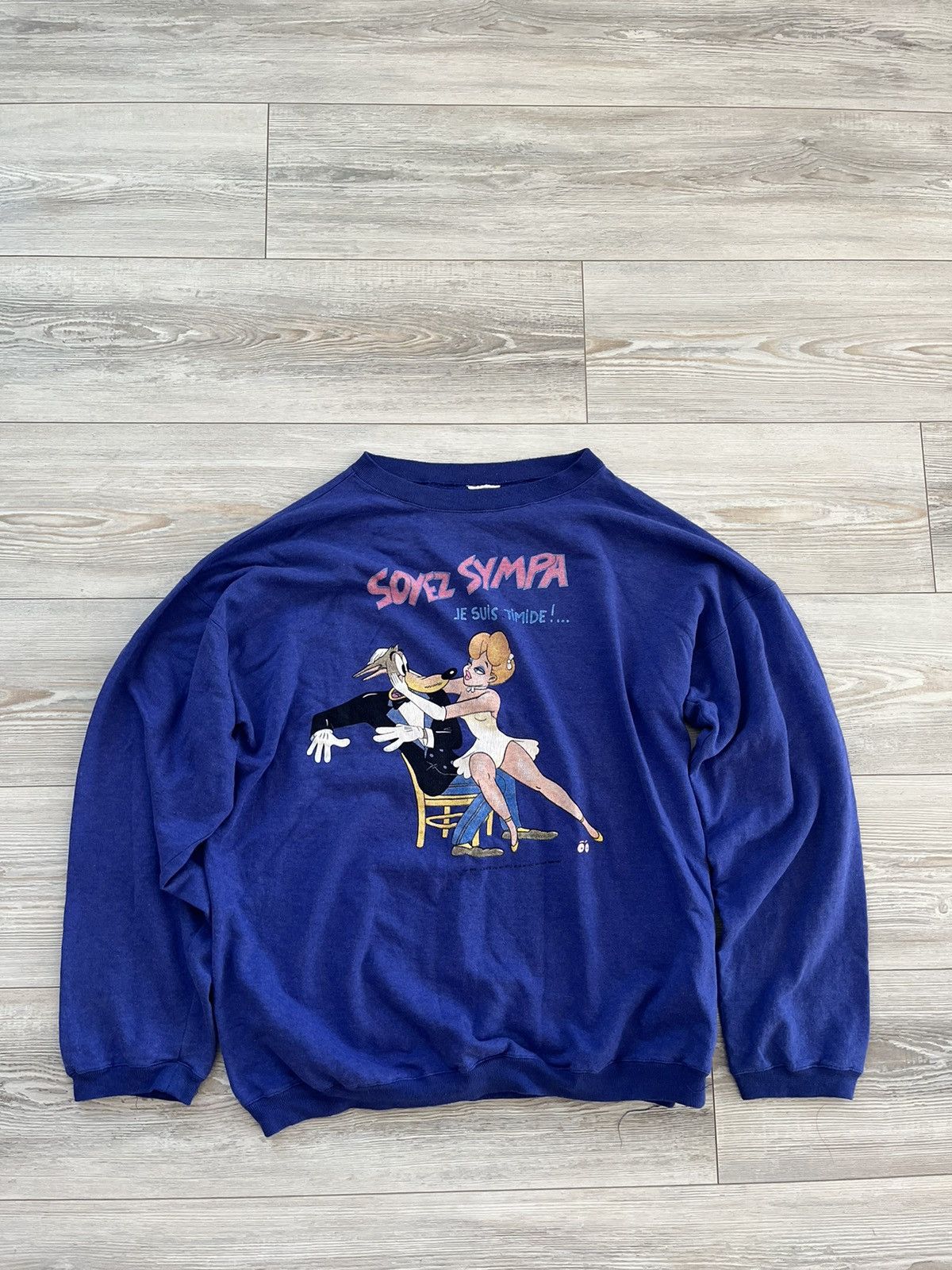 Band Tees × Japanese Brand × Vintage Vintage band sweatshirt Size US L / EU 52-54 / 3 - 1 Thumbnail
