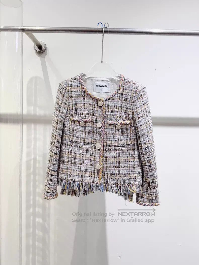 Chanel Chanel Waterfall Series Jacket Size XXS / US 00 / IT 34 - 1 Thumbnail