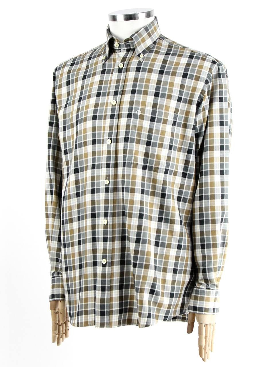 Bogner BOGNER Checkered shirt with logo Size US XL / EU 56 / 4 - 2 Thumbnail