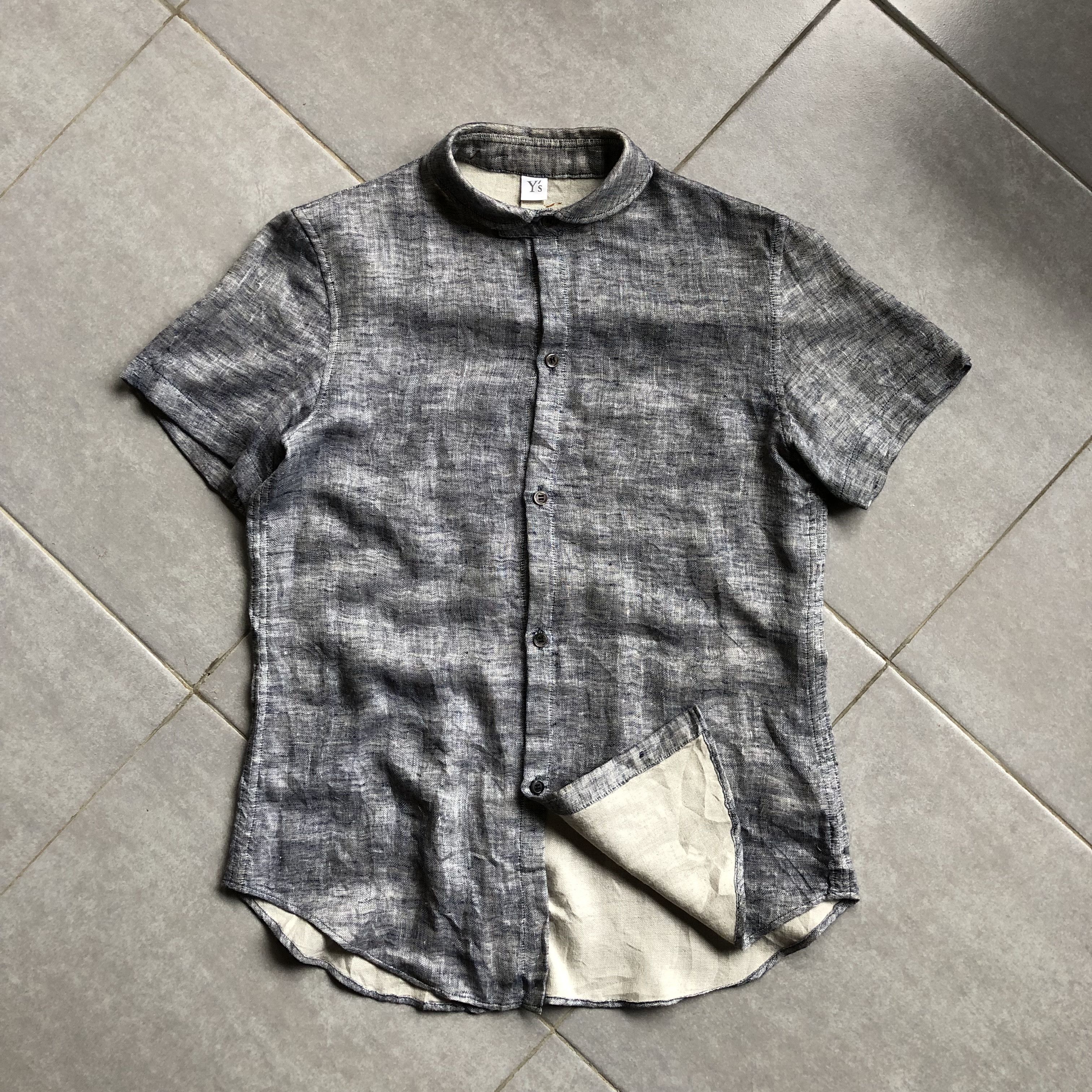 Y's Y’s linen blend shirt Size US M / EU 48-50 / 2 - 2 Thumbnail