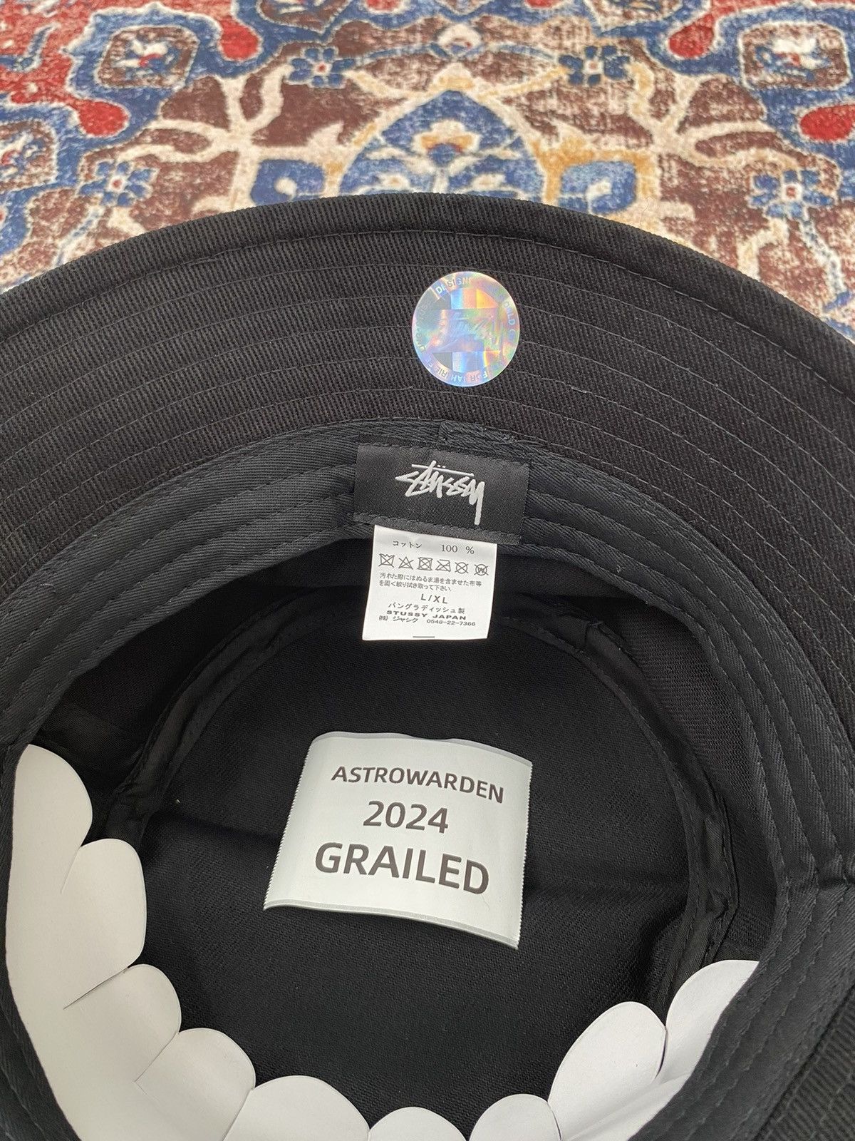 Stussy Stussy Japan Big Logo Bucket Hat Size ONE SIZE - 3 Thumbnail