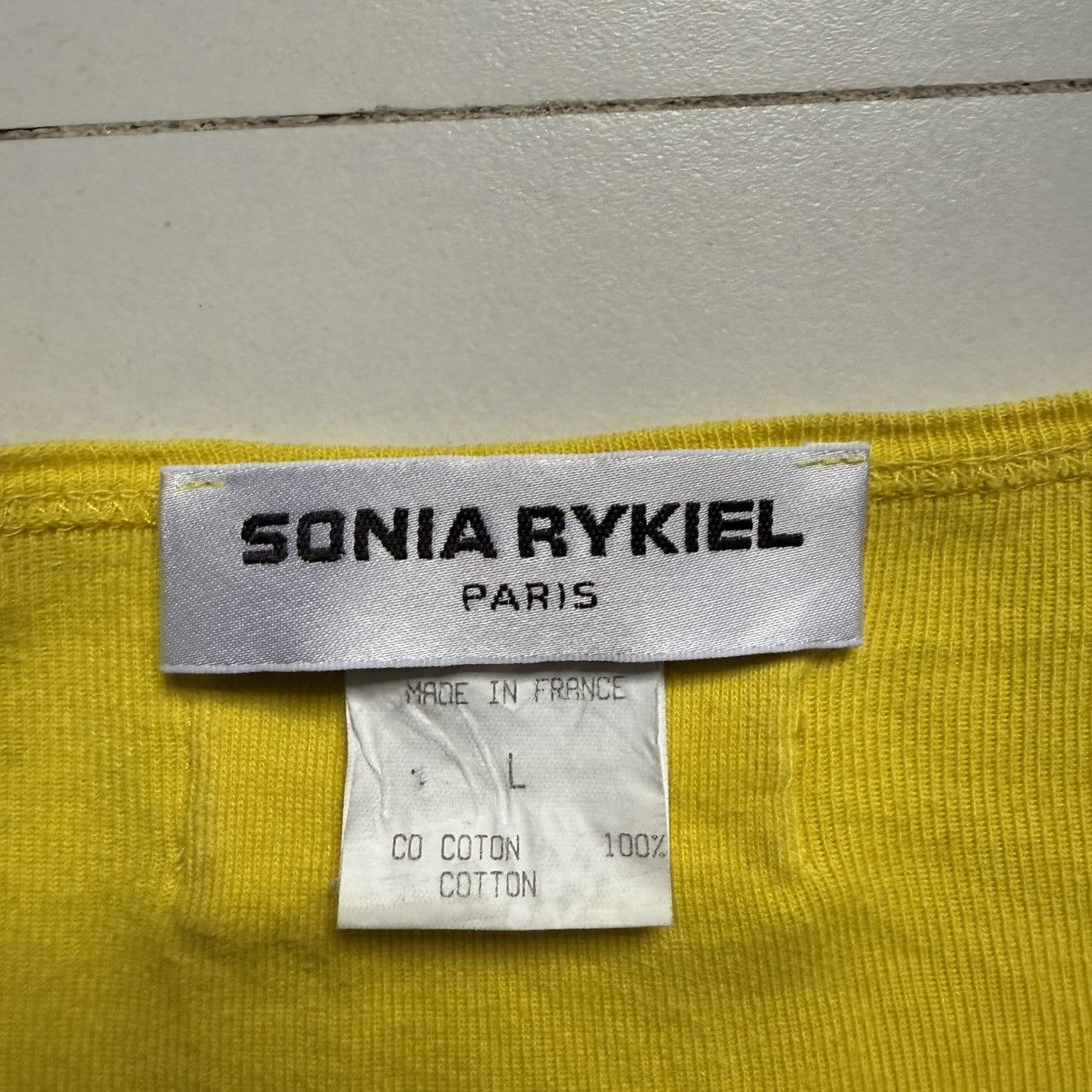 Sonia Rykiel Vintage Y2K Sonia Rykiel Paris Assymetrical Tee Size L / US 10 / IT 46 - 4 Thumbnail