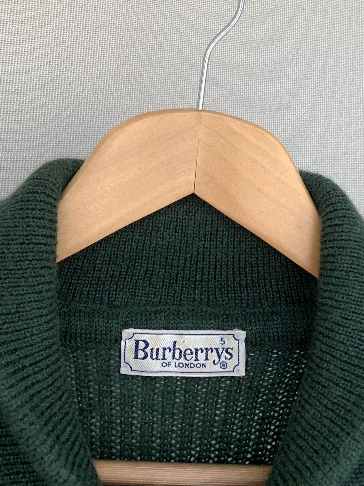 Burberry Burberrys RARE Vintage 80s Sweater Mens Size M L Size US L / EU 52-54 / 3 - 7 Thumbnail