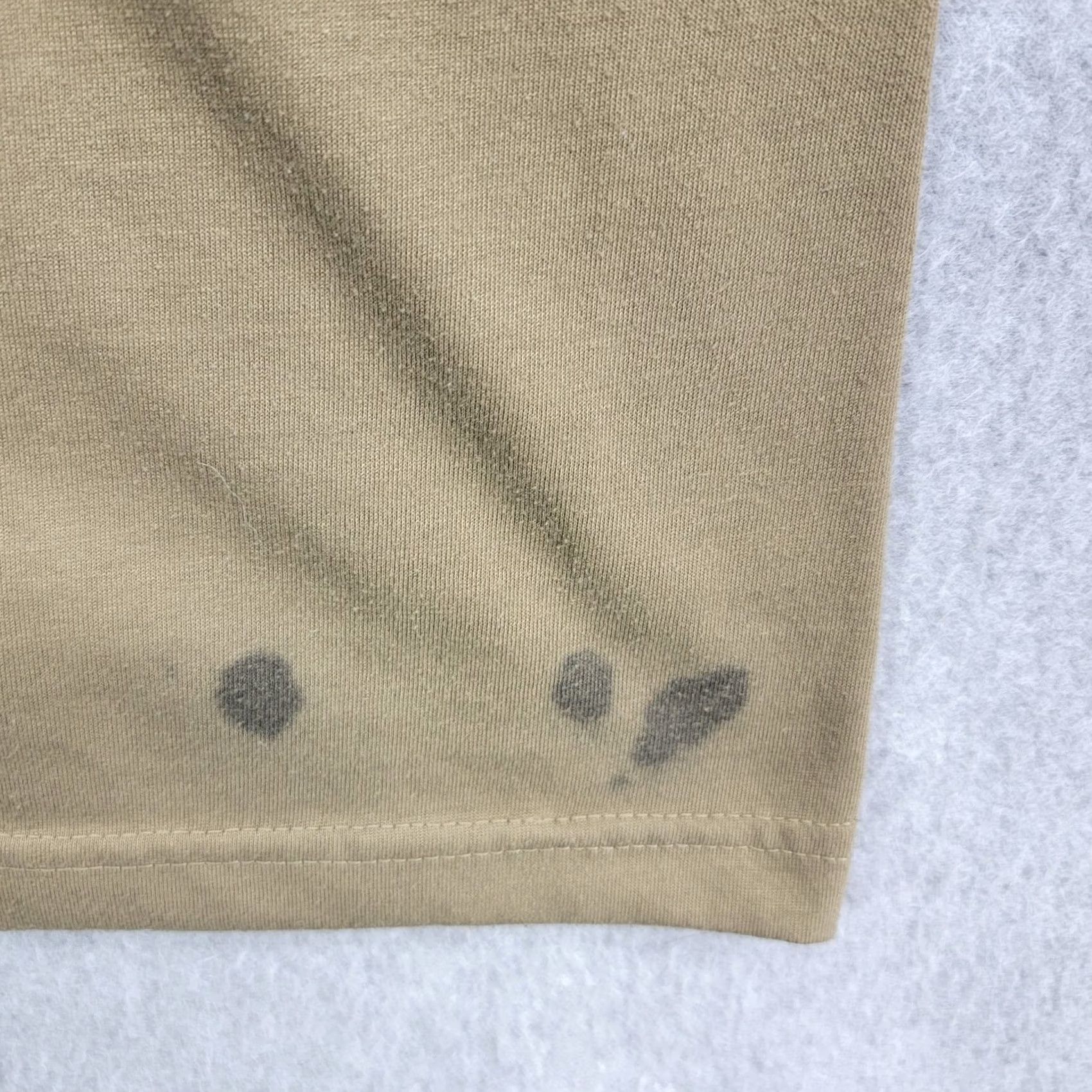 Vintage CAC Military Shirt Large Tan Brown Short Sleeve Polyester USA PT Blank 90s Mens Size US L / EU 52-54 / 3 - 2 Thumbnail