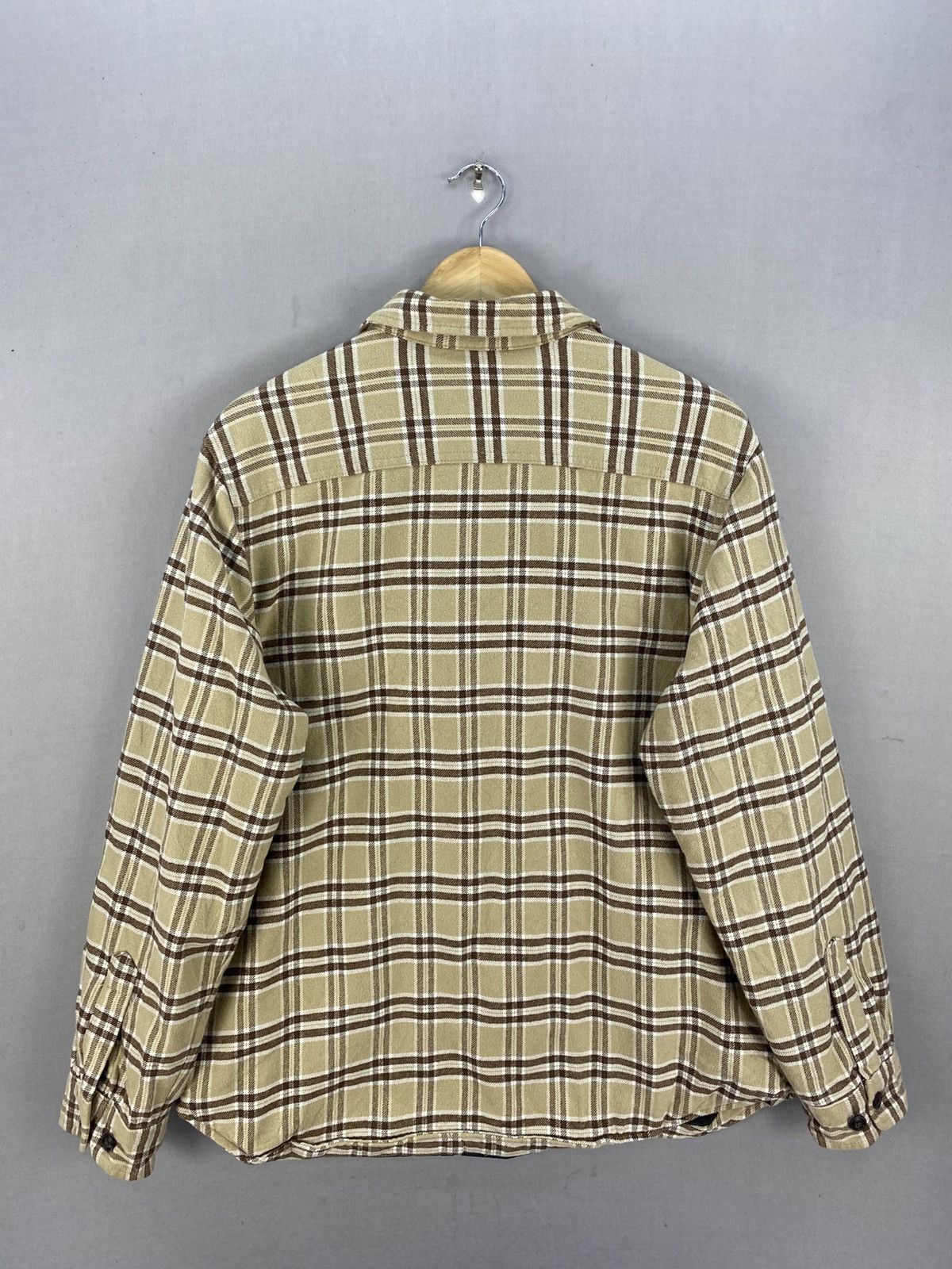 L.L. Bean L.L Bean Heavy Flannel Shirt Plaid Check Size US L / EU 52-54 / 3 - 4 Thumbnail