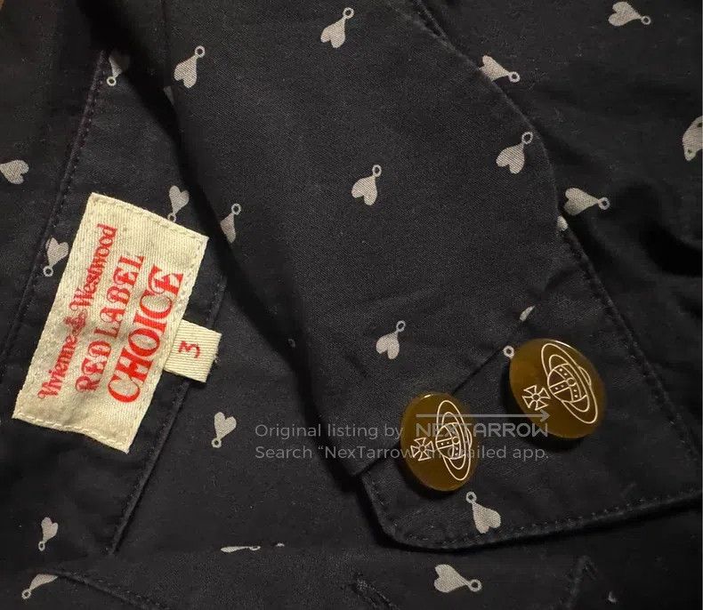 Vivienne Westwood Vivienne Westwood Heart Saturn barrage polka dot black sho Size L / US 10 / IT 46 - 4 Thumbnail